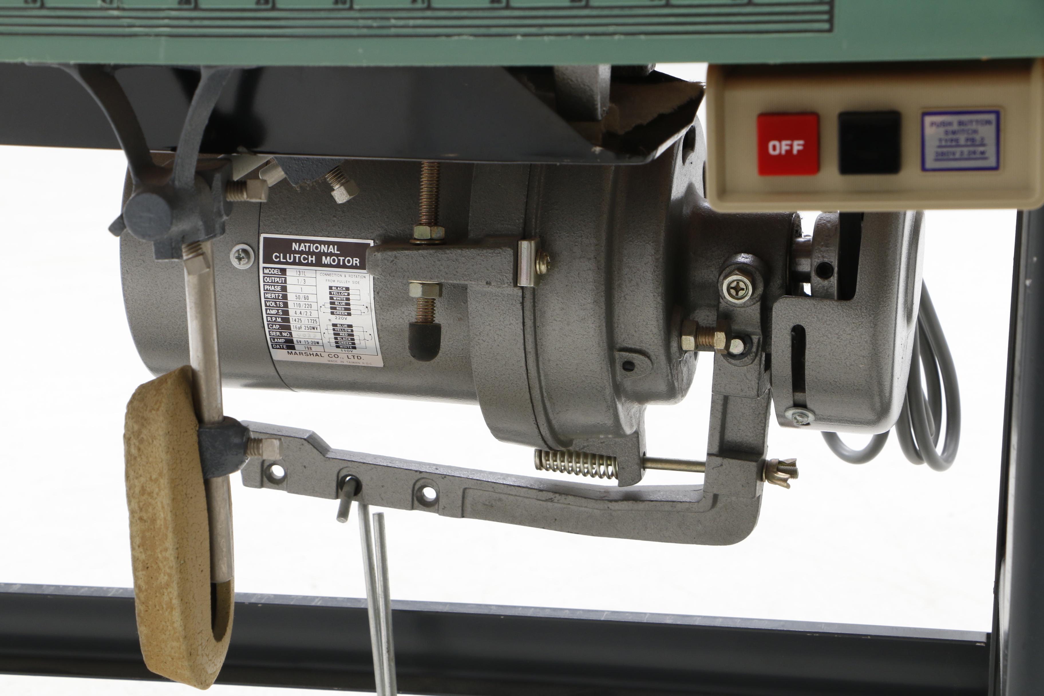 Consew 206RB-1 Sewing Machine and Work Table