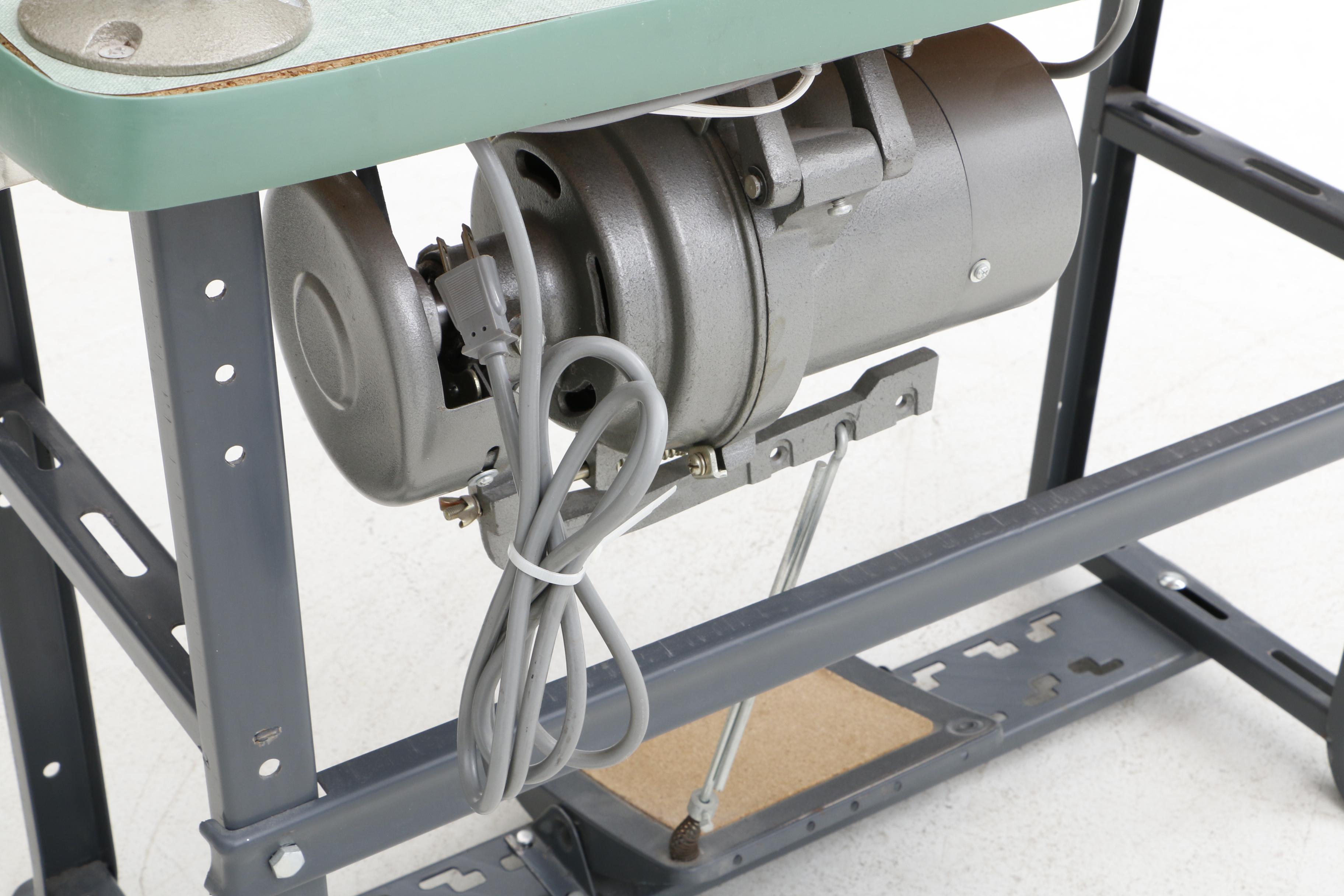 Consew 206RB-1 Sewing Machine and Work Table