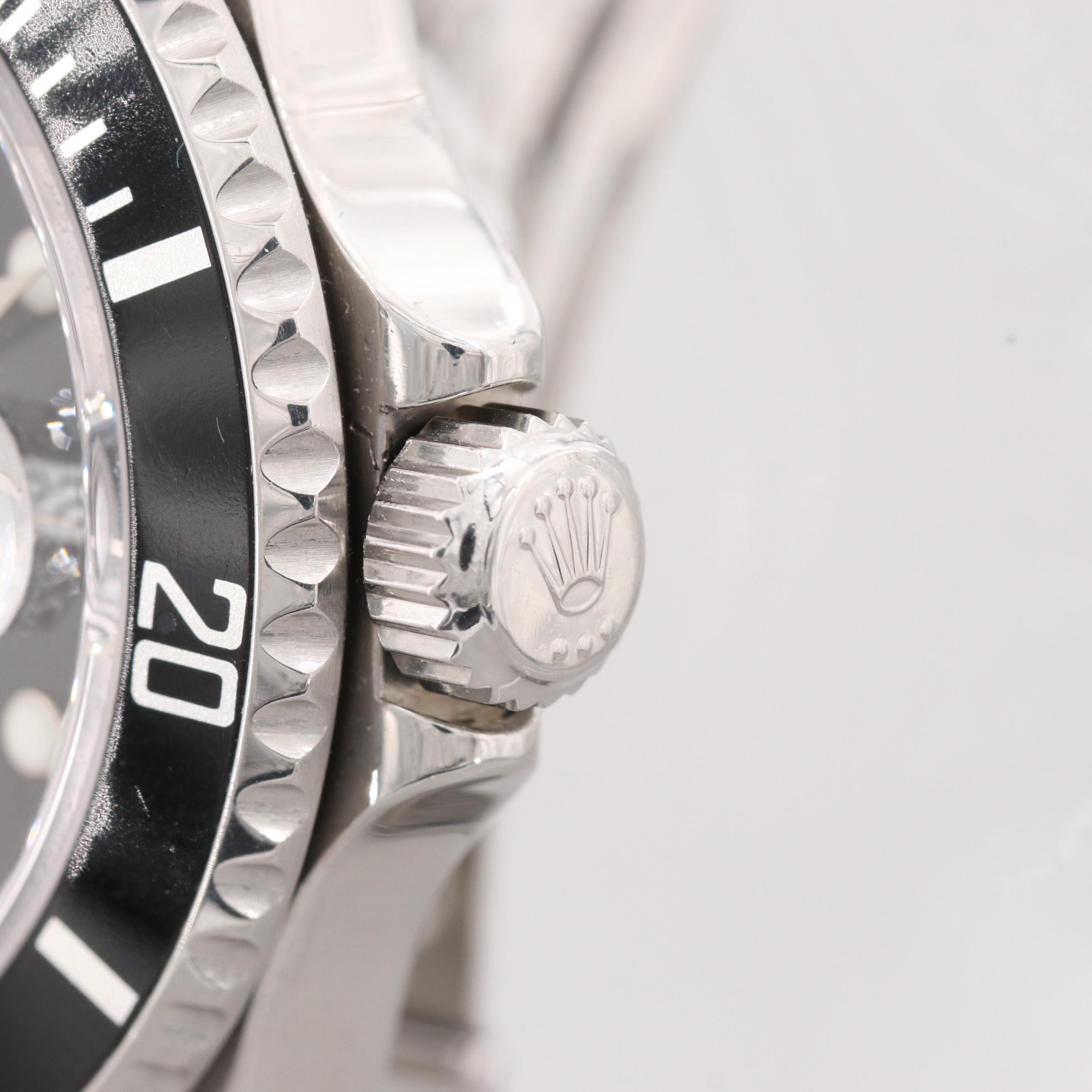 Rolex Submariner Stainless Steel Watch With Date, 2005