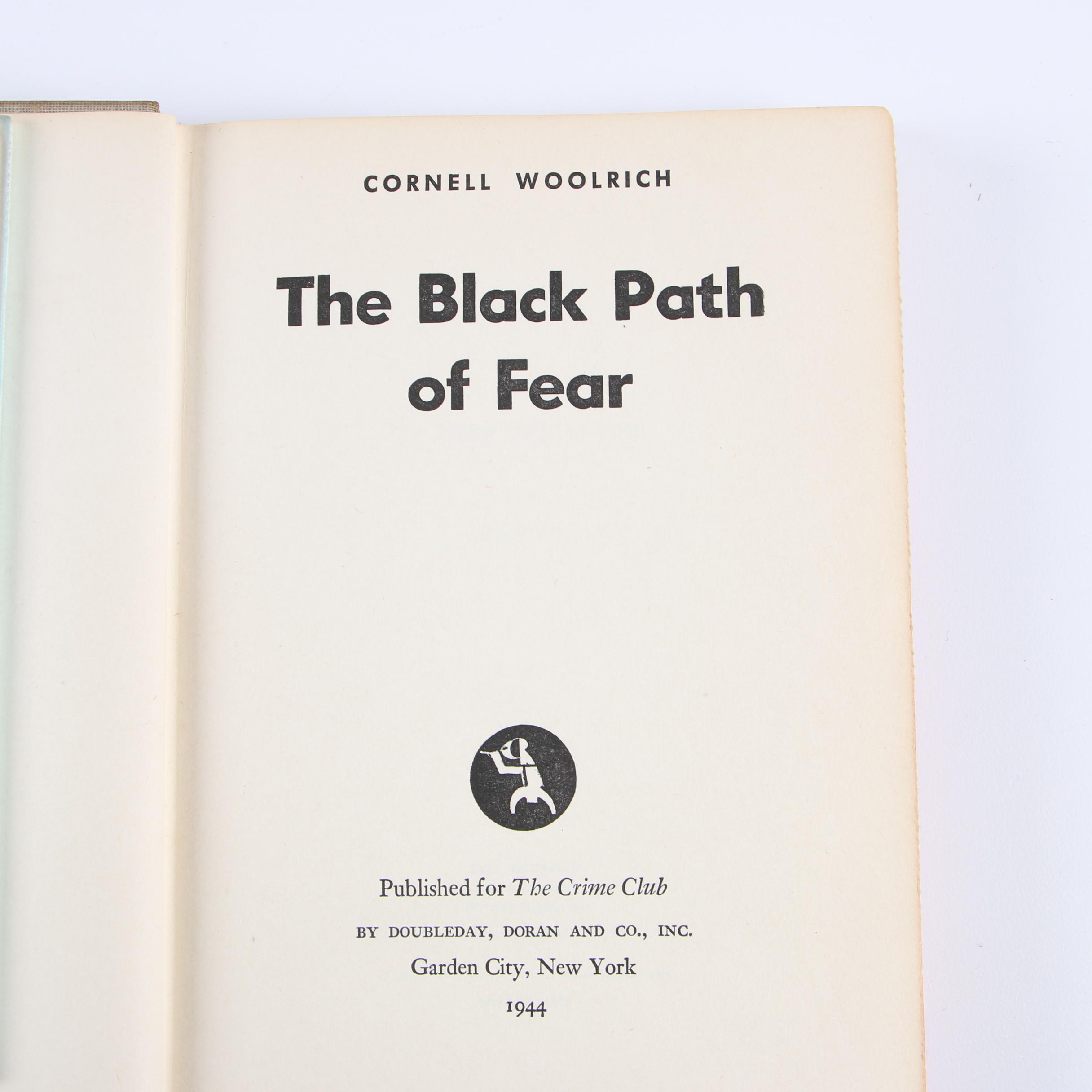 Vintage Cornell Woolrich Mystery Novels