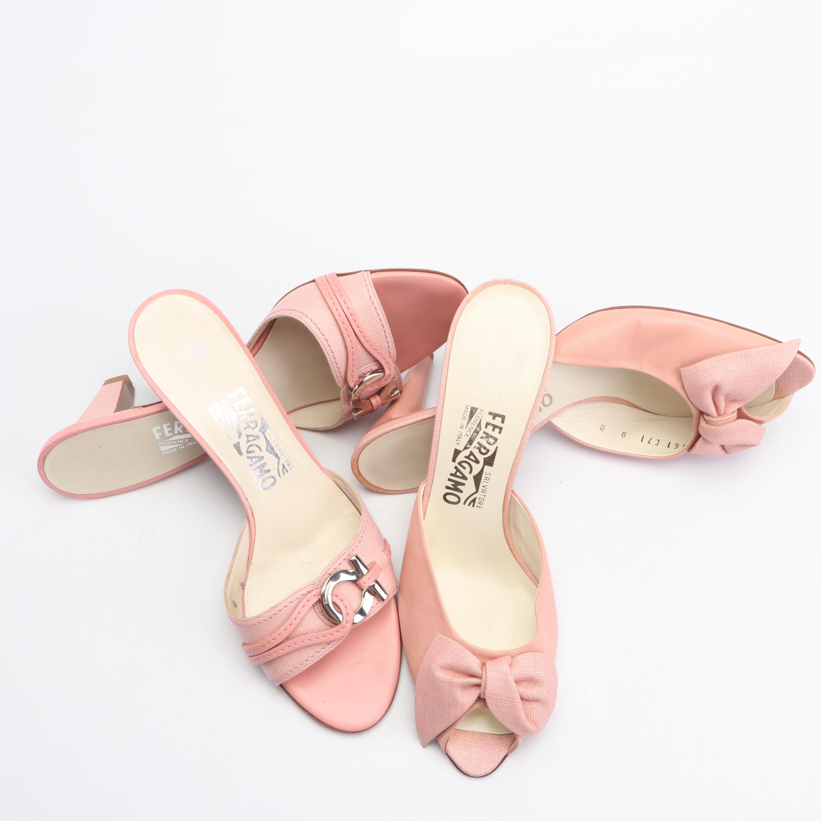 Designer Pumps, Sandals, Loafers and Mules Including Prada, Chanel, and Versace