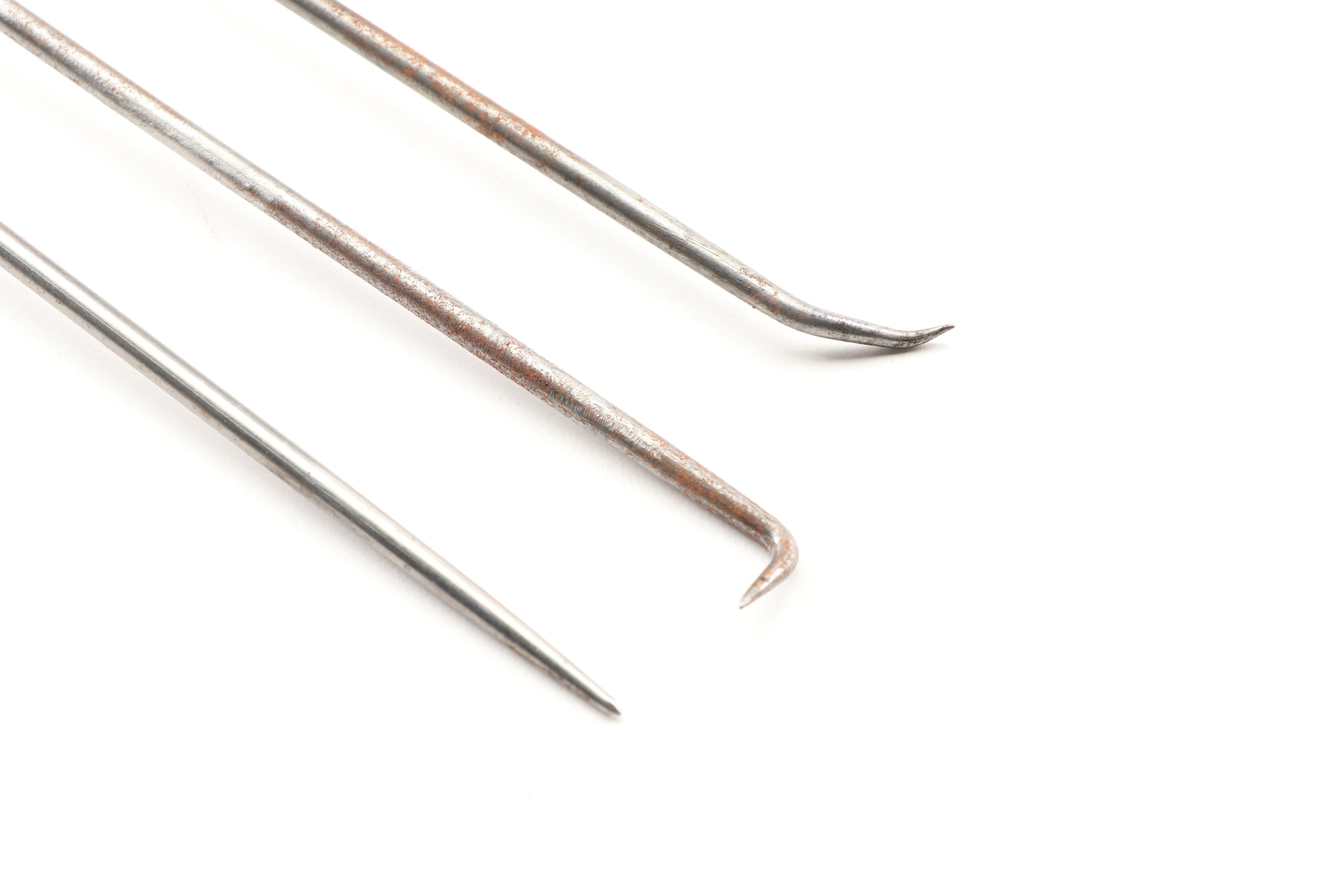 Snap-on Instinct Awls, Hooks and Picks with Soft Grip Trim Pad Tool Set