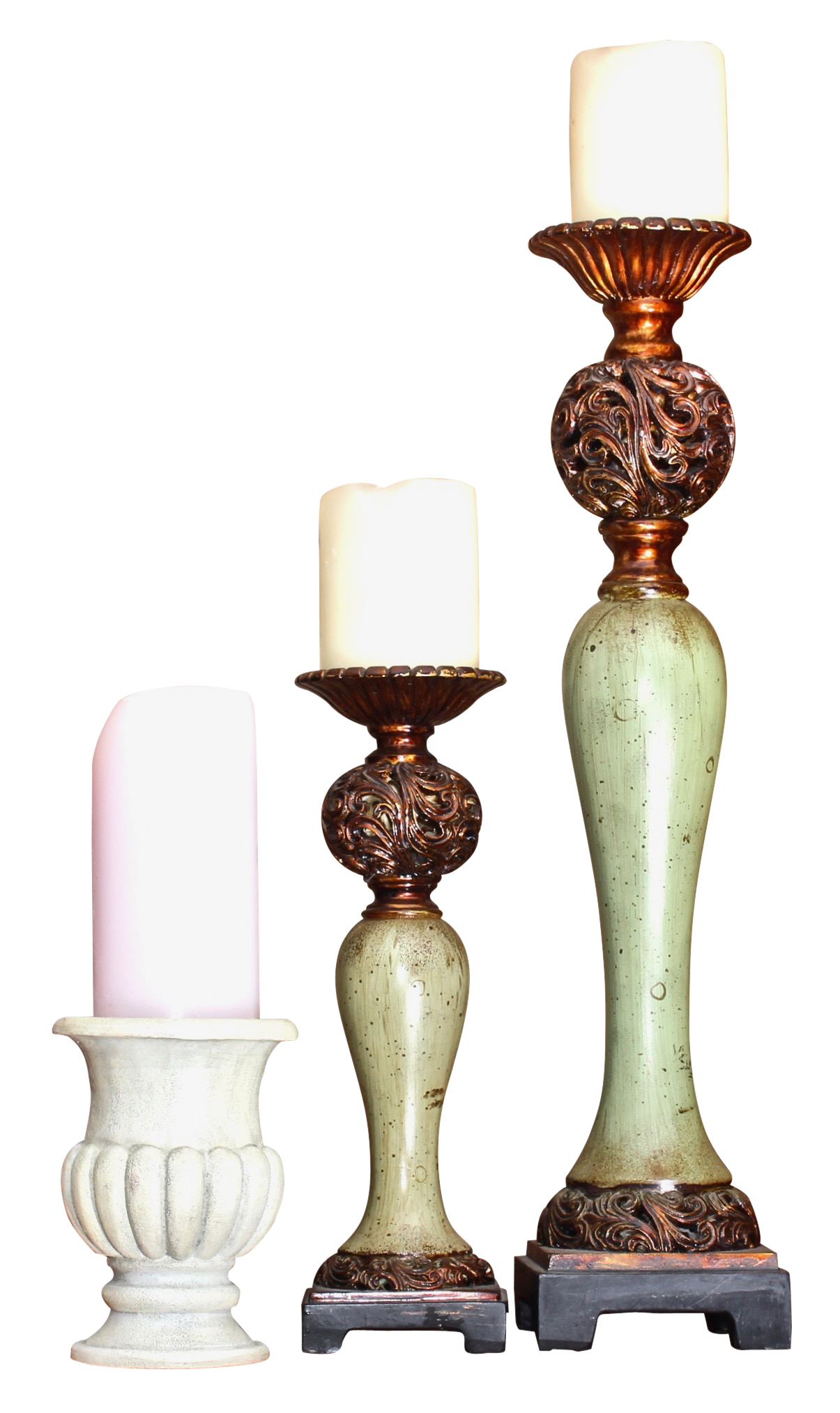 Candlesticks and Raymond Waites Wall Plates For Toyo