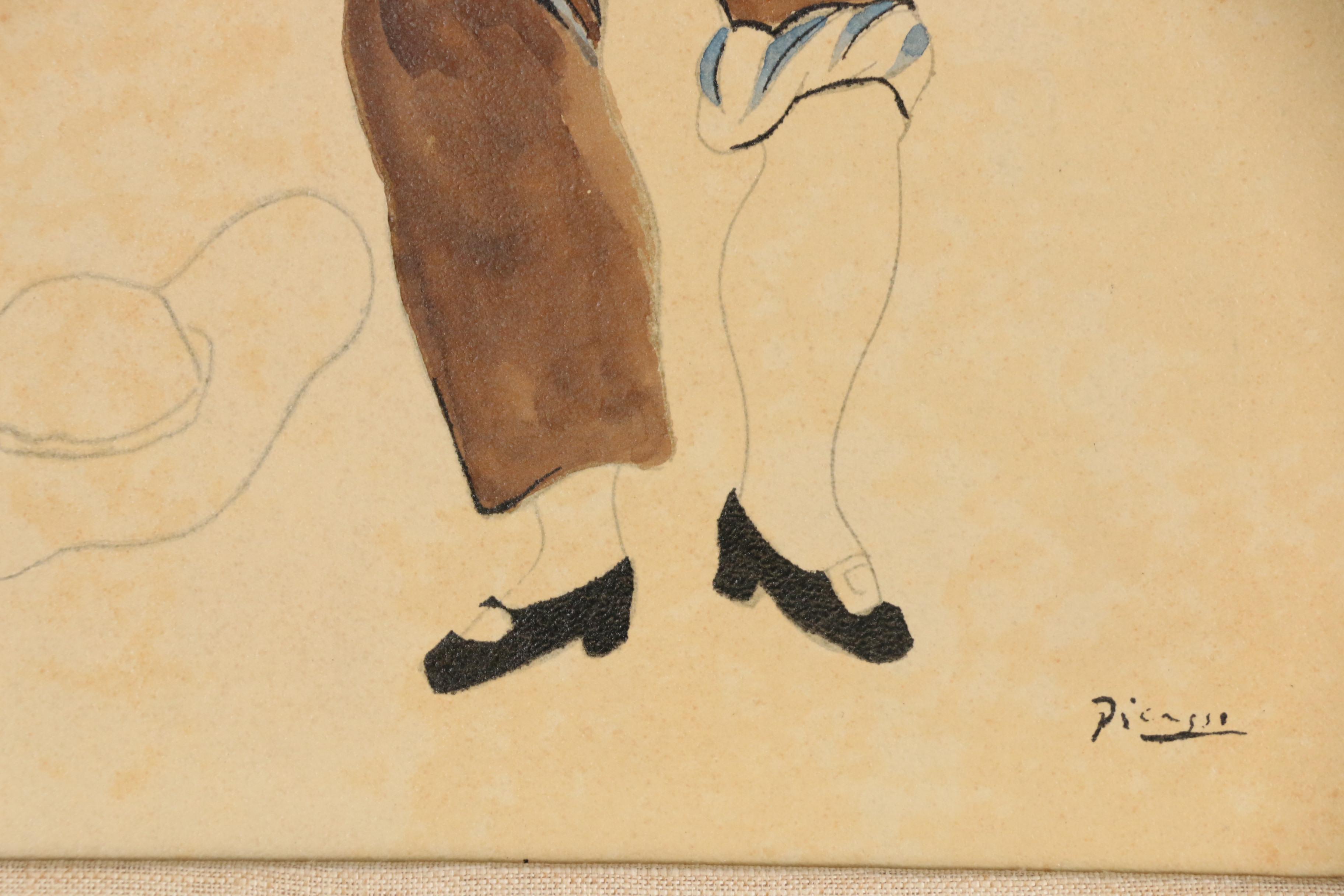 Hand-Colored Serigraph after Pablo Picasso