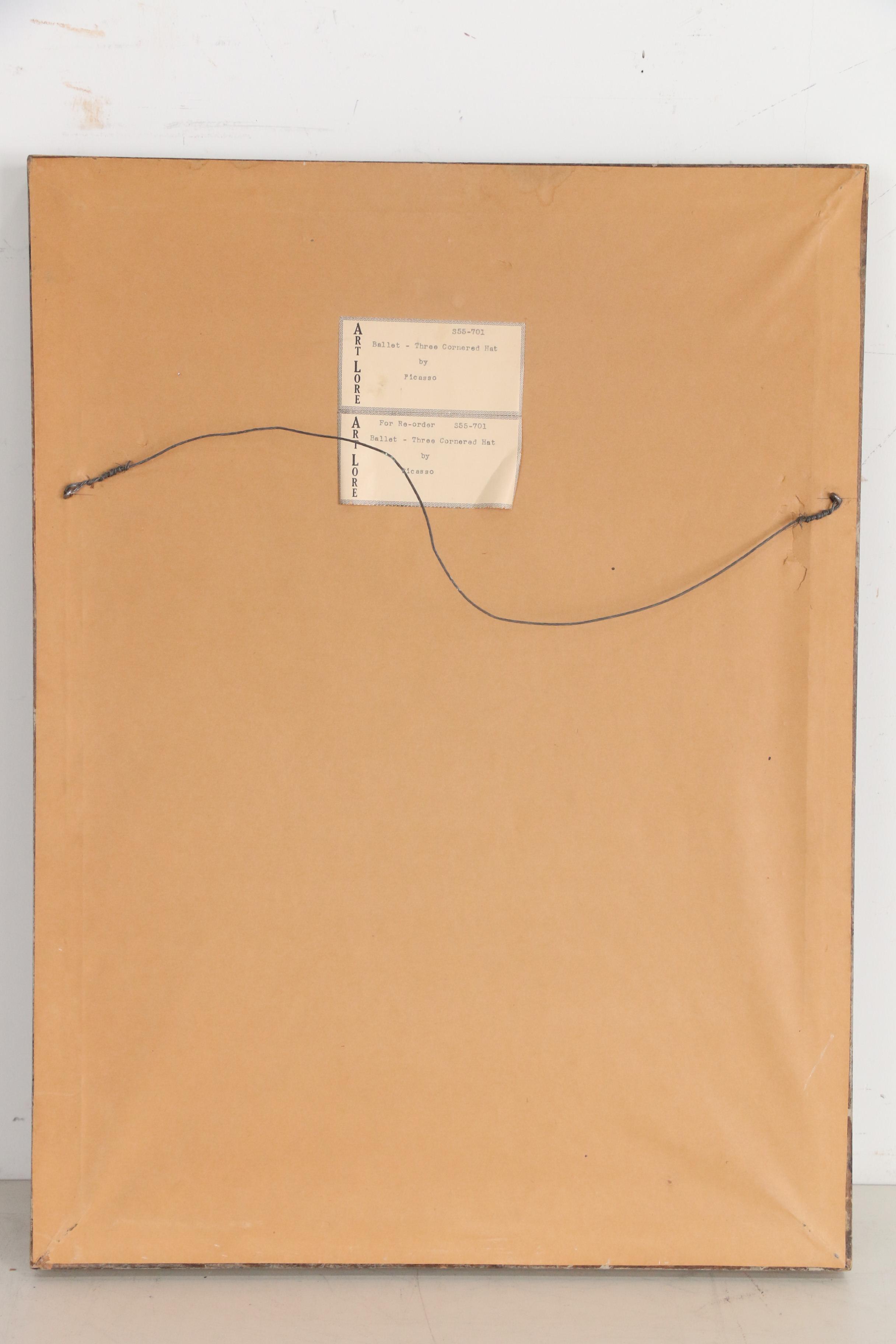 Hand-Colored Serigraph after Pablo Picasso