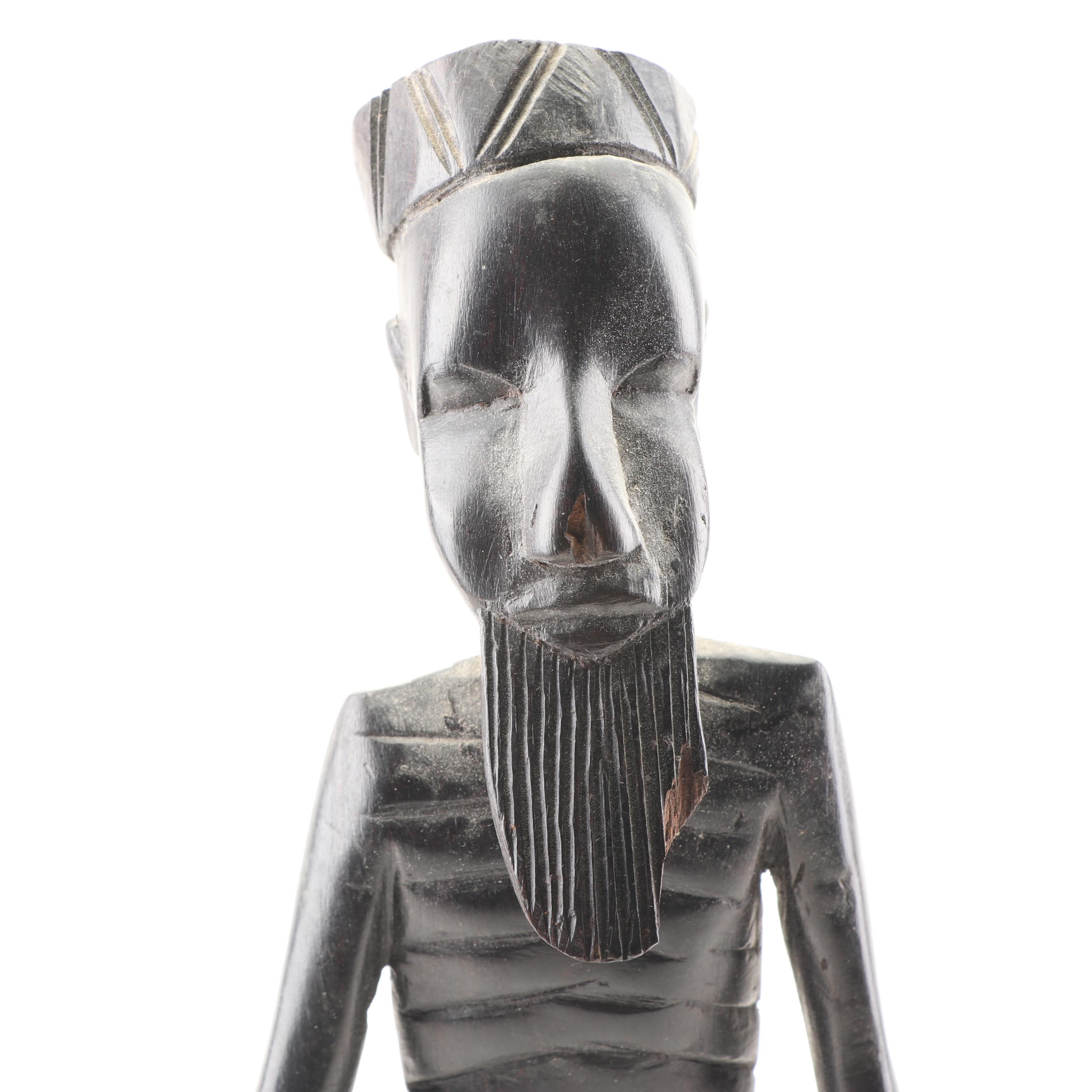 East African Carved Wood Figures