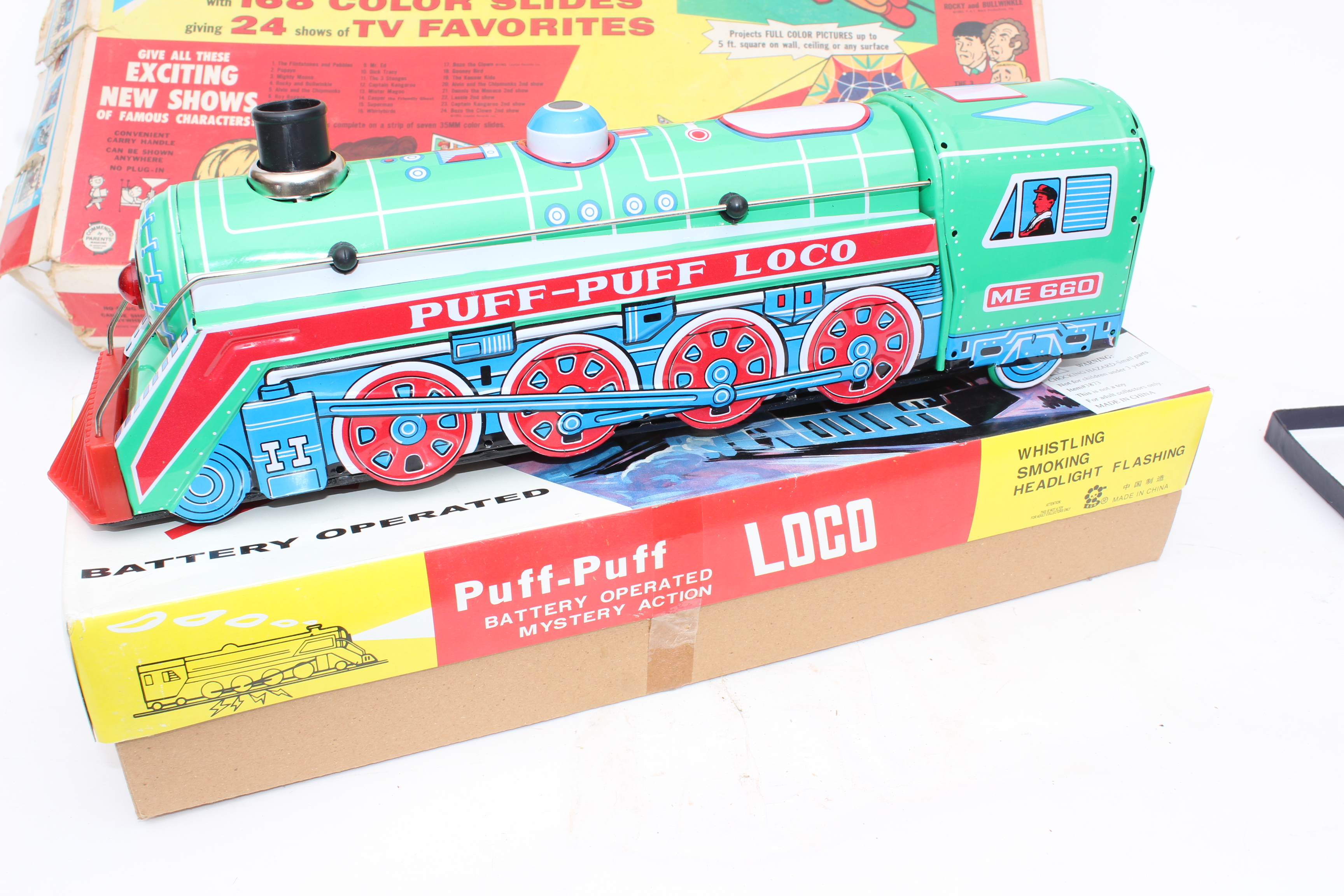 Vintage Toys and Games Including Marbles