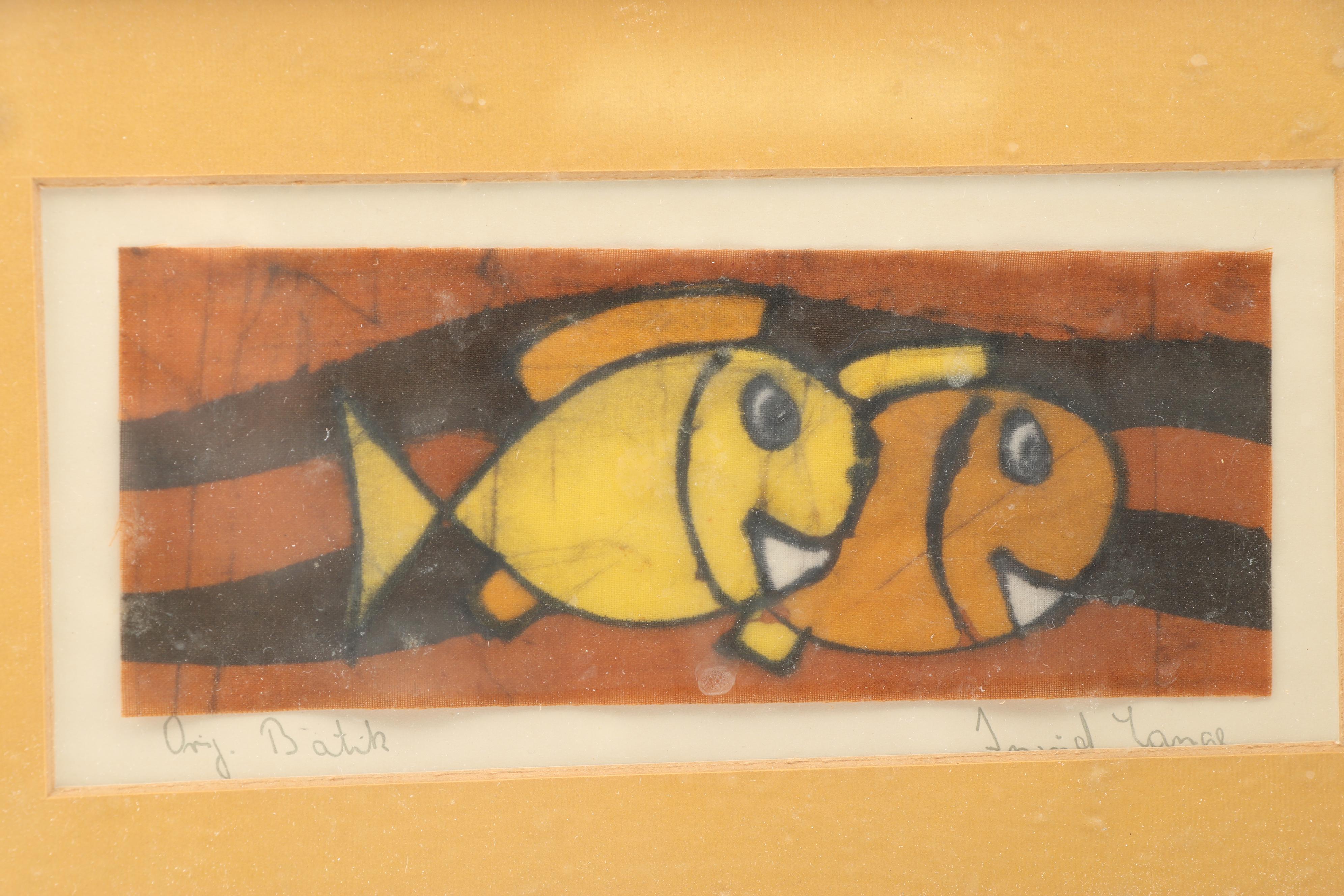 Ingrid Lange Batik Textiles of Animals