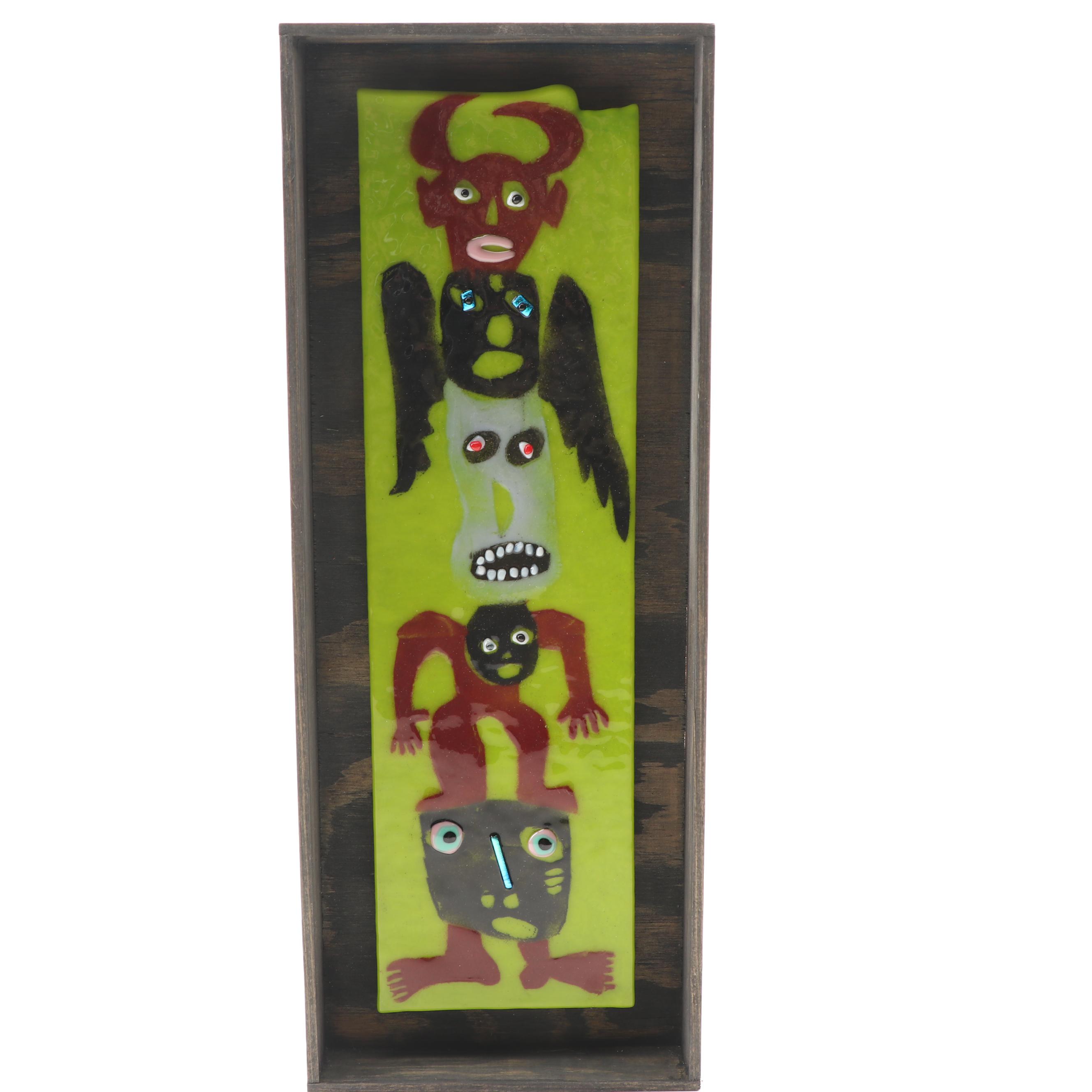 T. Marie Nolan Totem Art Glass Tiles