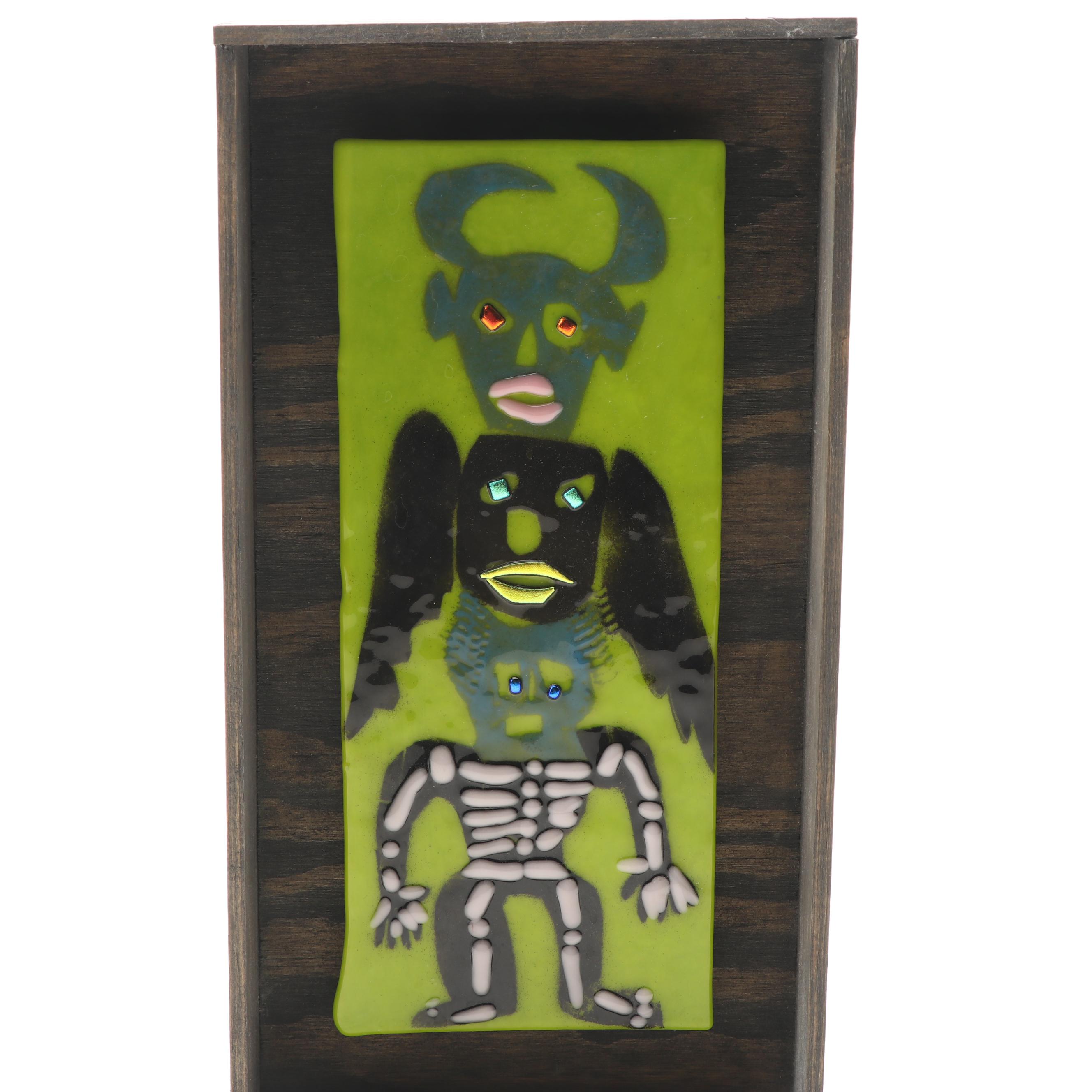 T. Marie Nolan Totem Art Glass Tiles