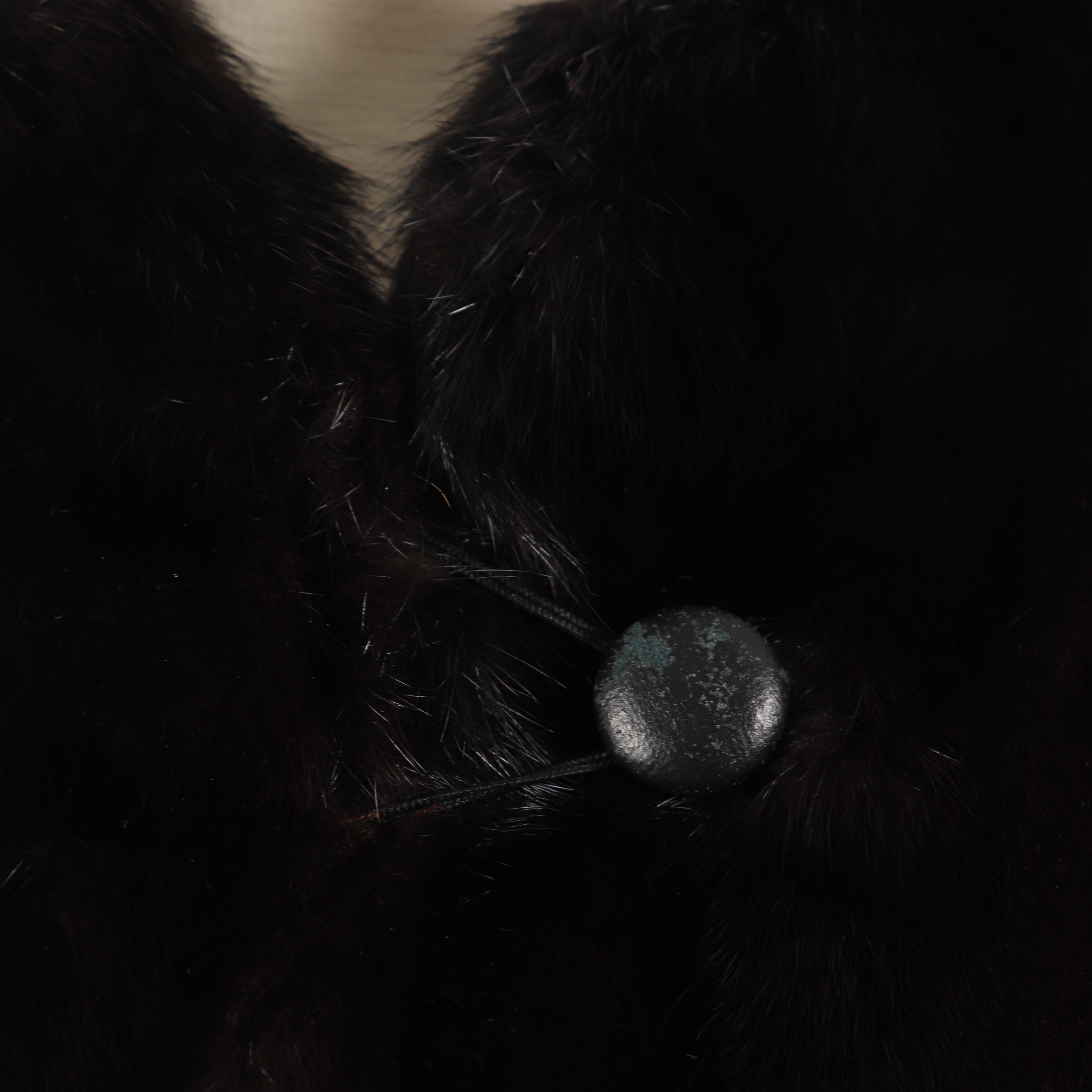 Women's Furs by Gregory Stergiou Ranch Mink Fur Coat, Vintage