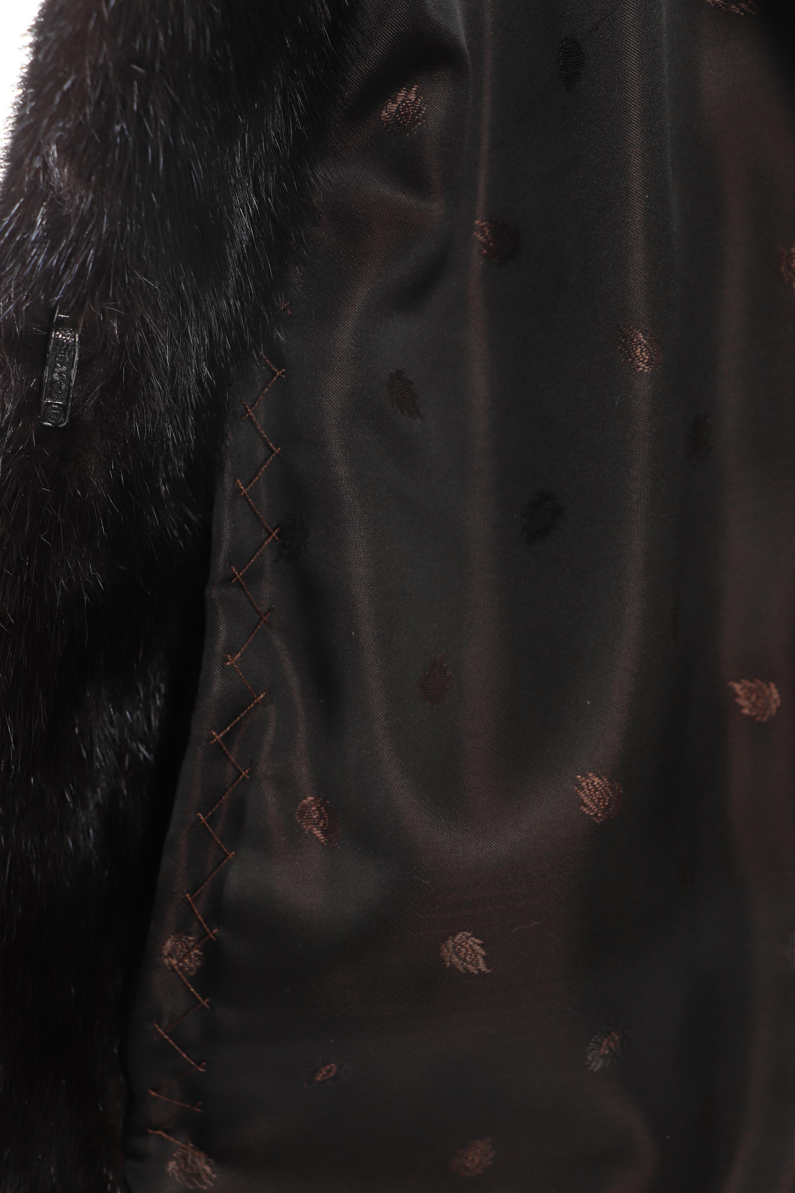 Women's Furs by Gregory Stergiou Ranch Mink Fur Coat, Vintage