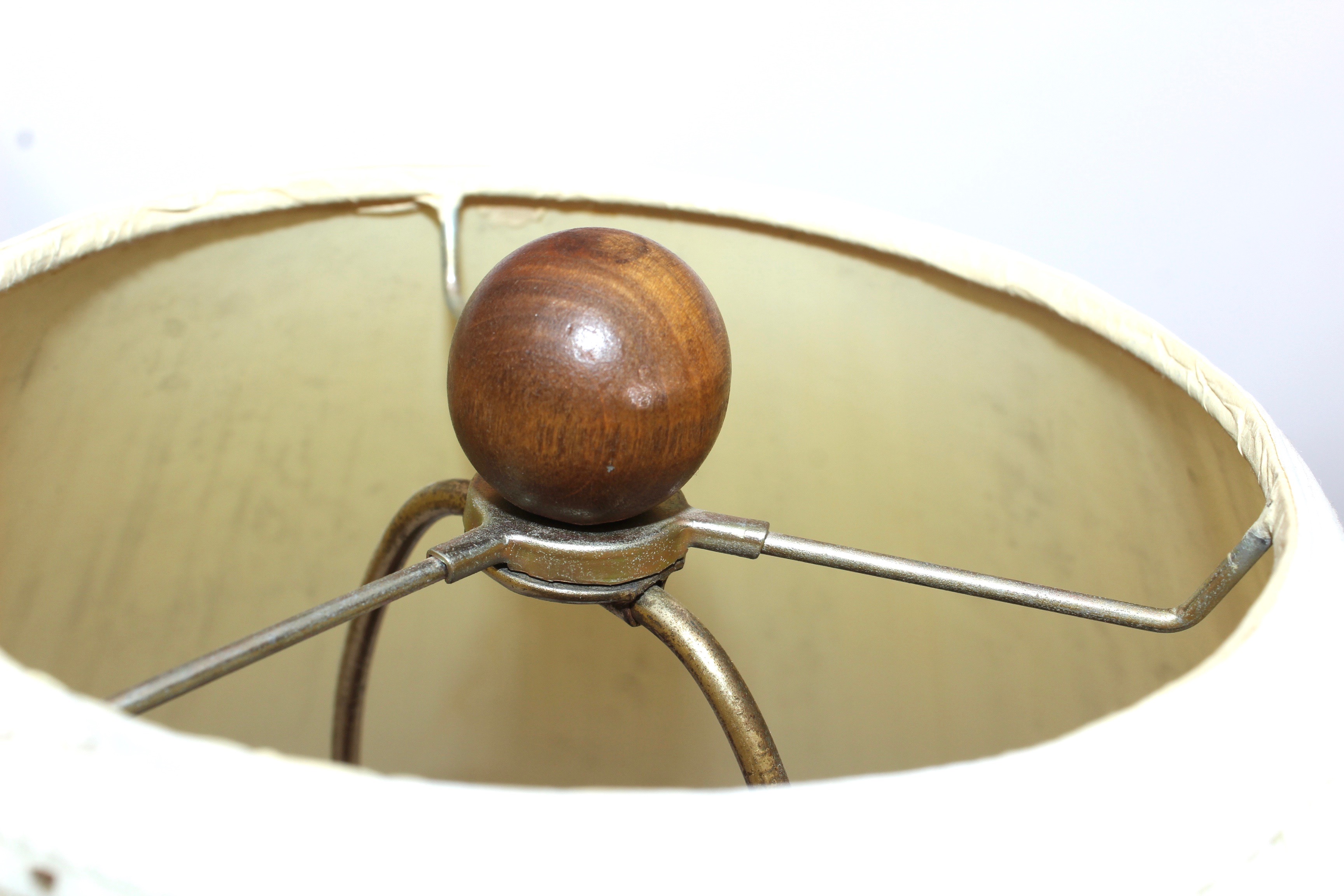 Cycle II Hand-Decorated Ceramic Chinoiserie Table Lamp with Shade