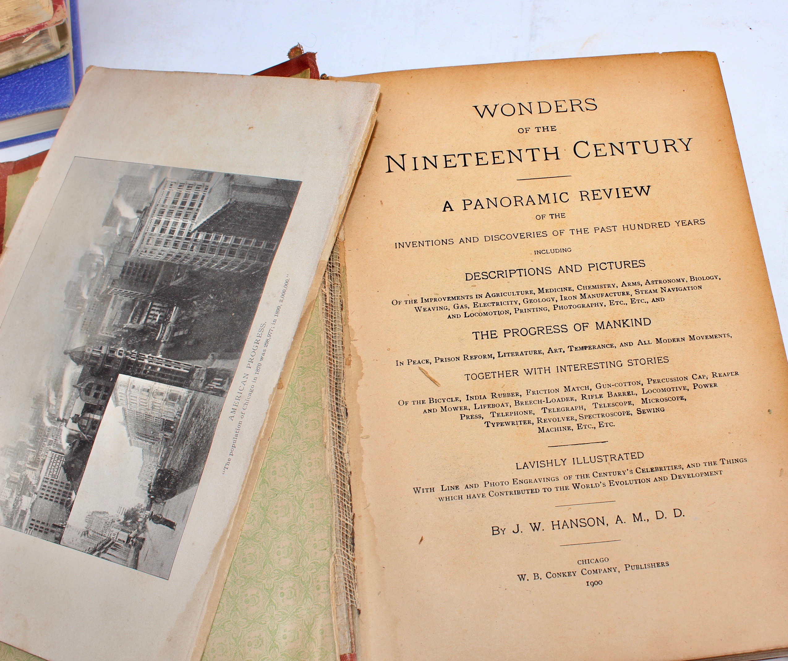 Antique History Book Collection