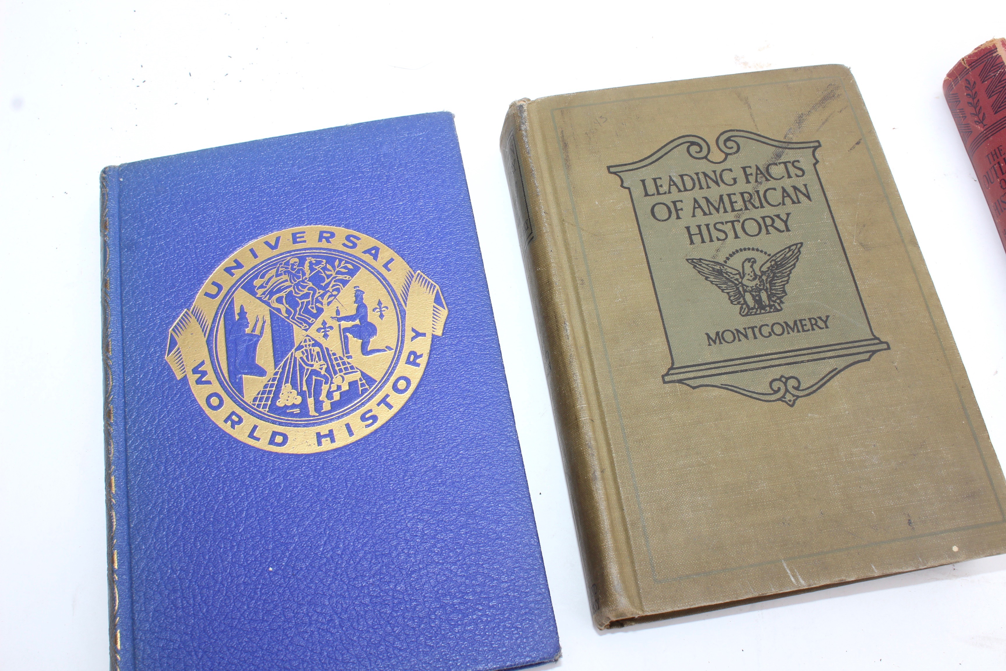 Antique History Book Collection