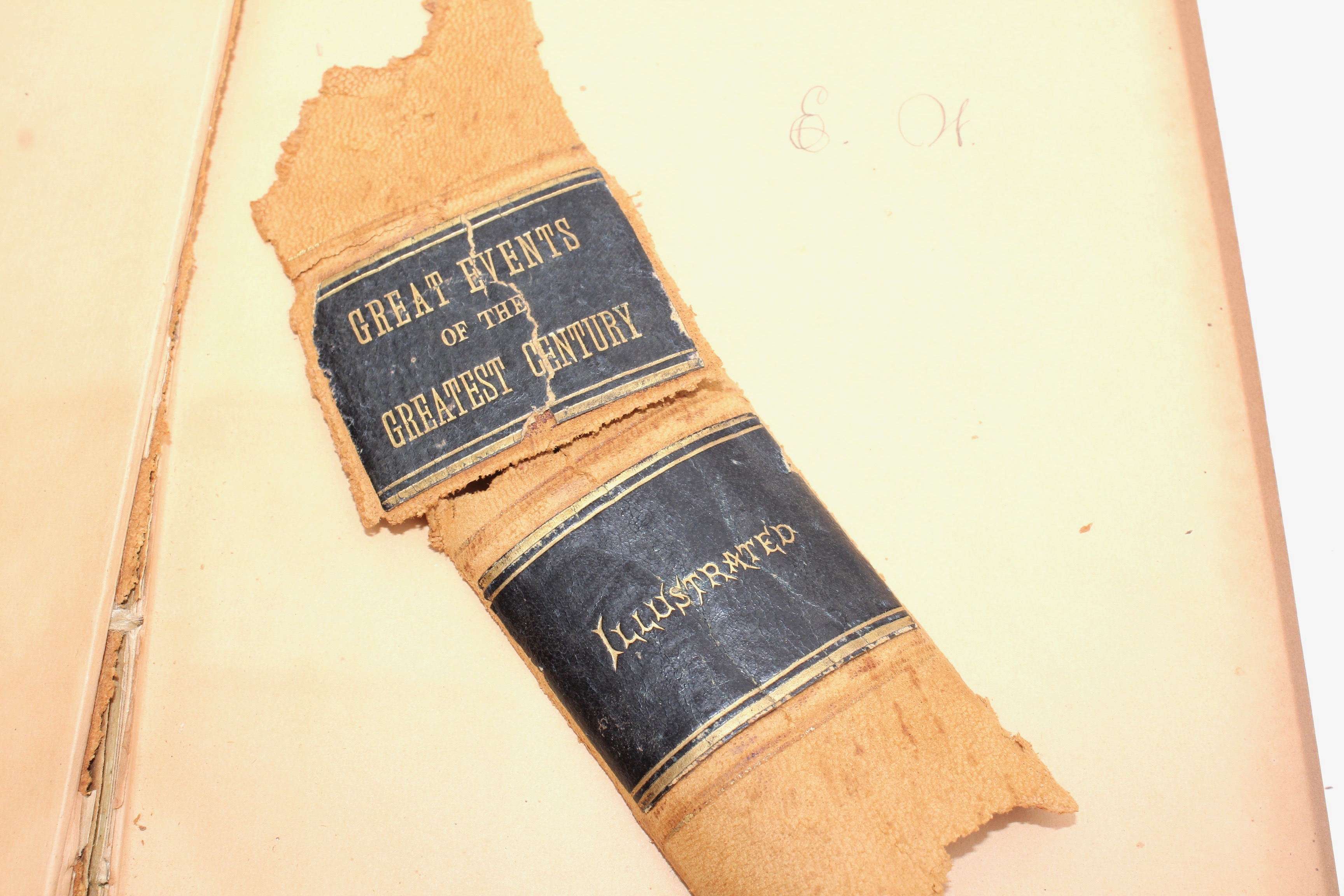 Antique History Book Collection