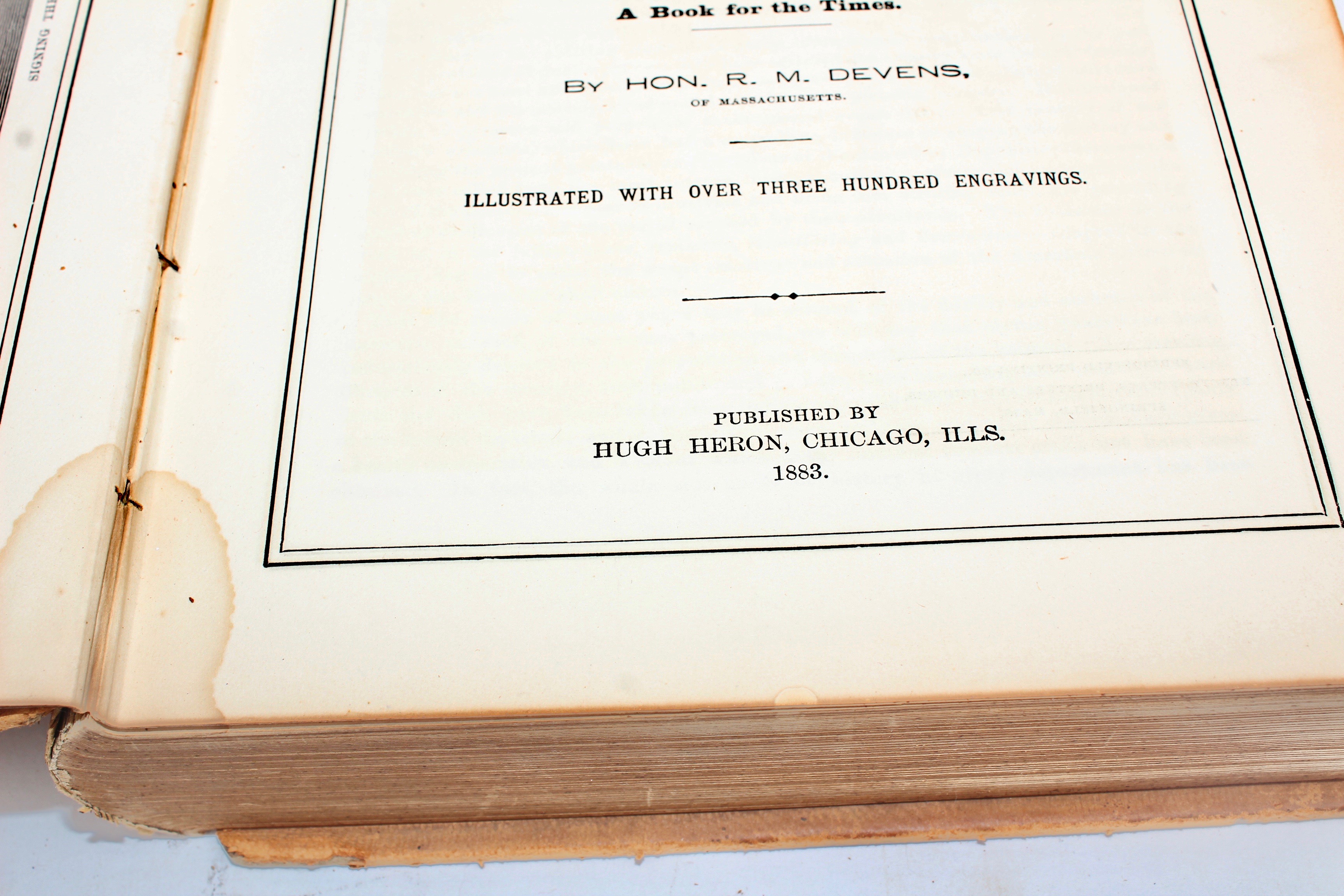 Antique History Book Collection