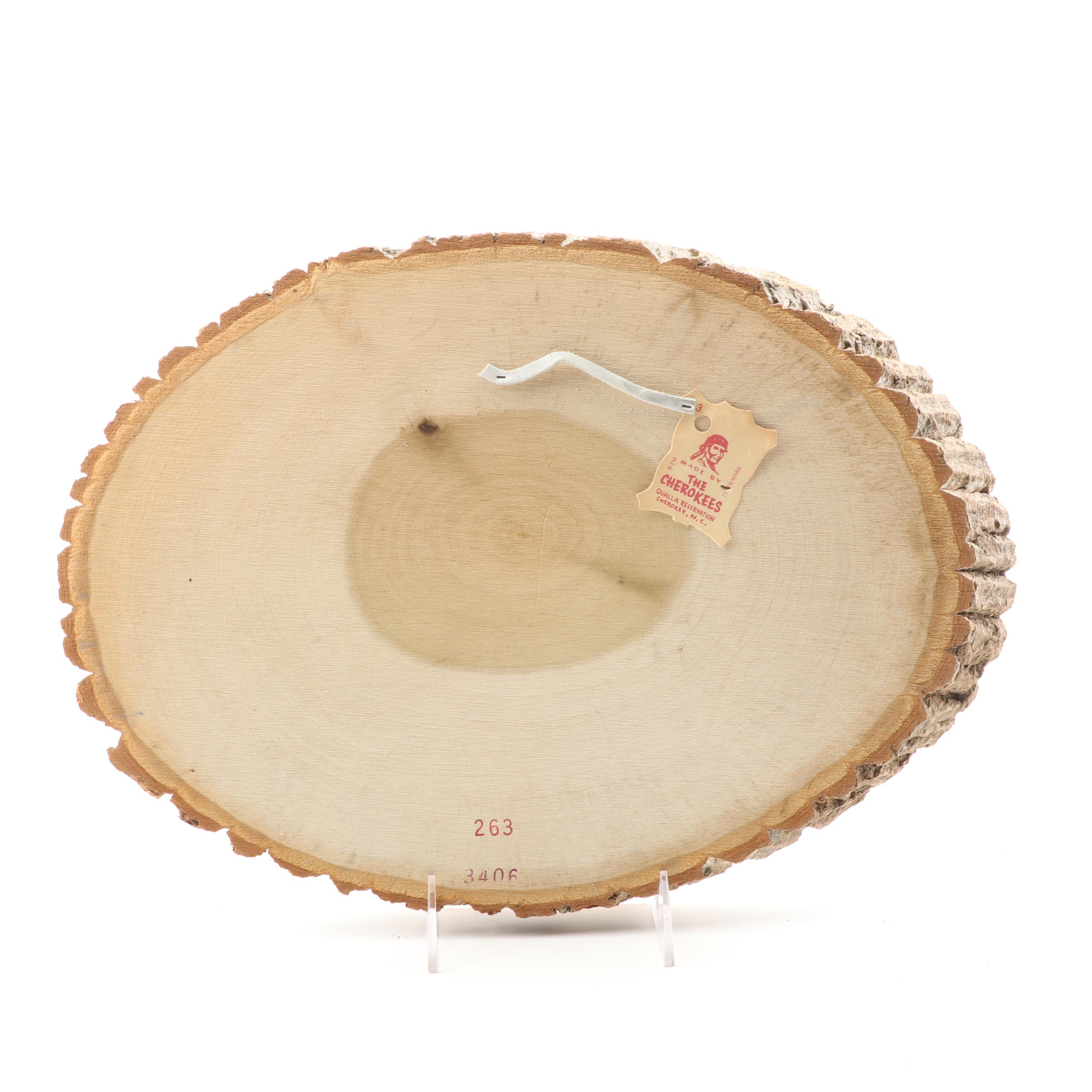 Chalkware Quail Figurines and Decorative Lacquered Wood Plaques with Prints