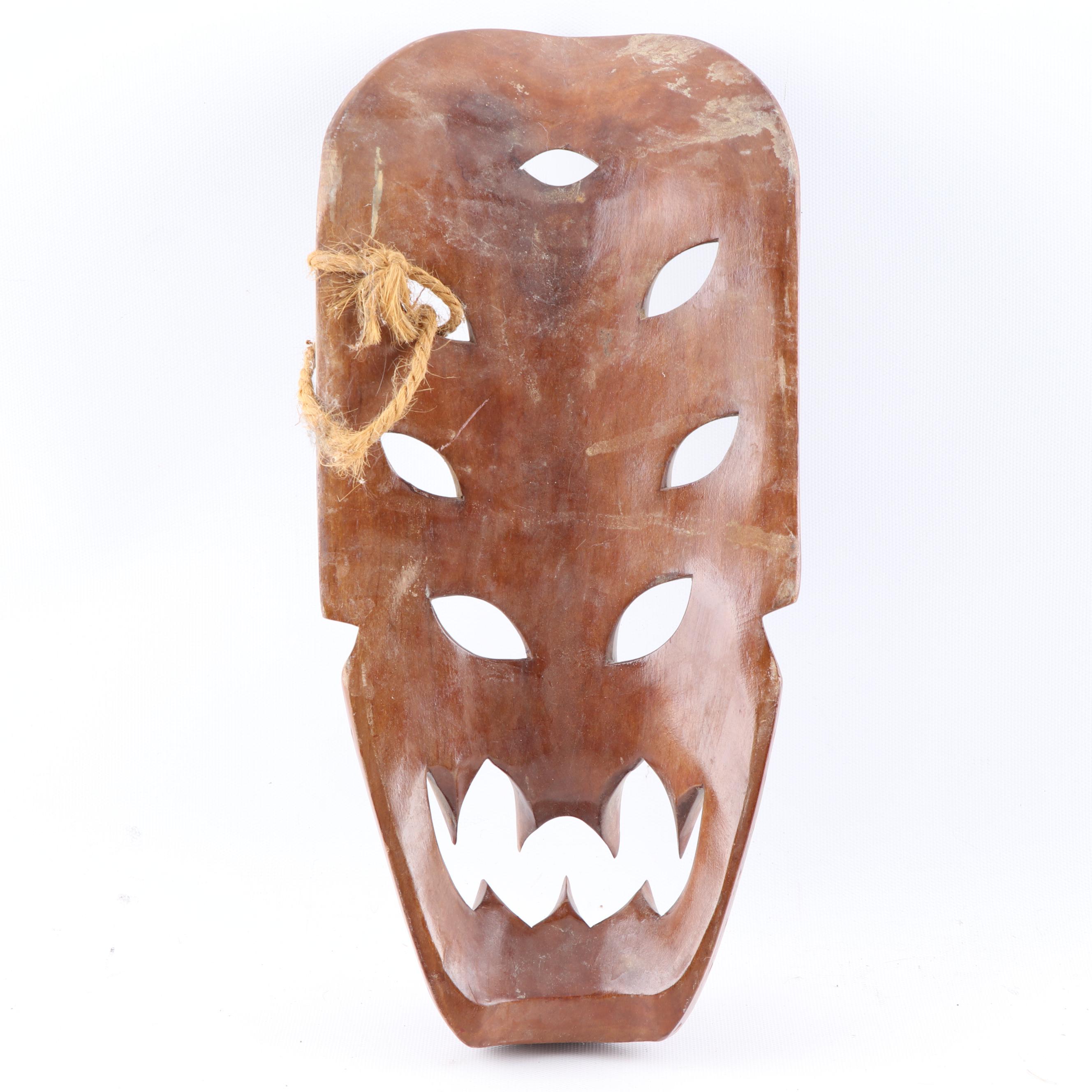 West African and Filipino Wood Masks