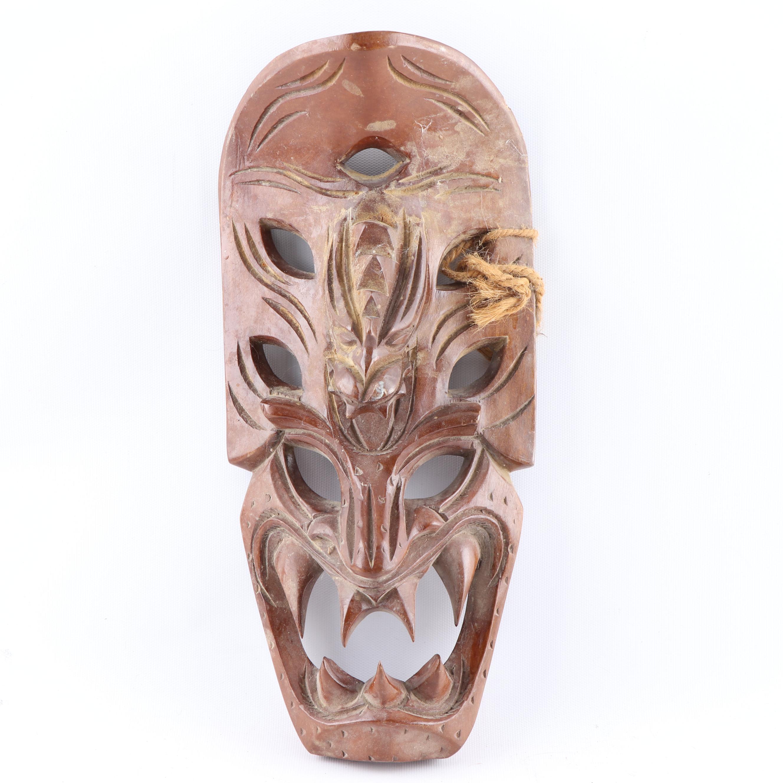 West African and Filipino Wood Masks