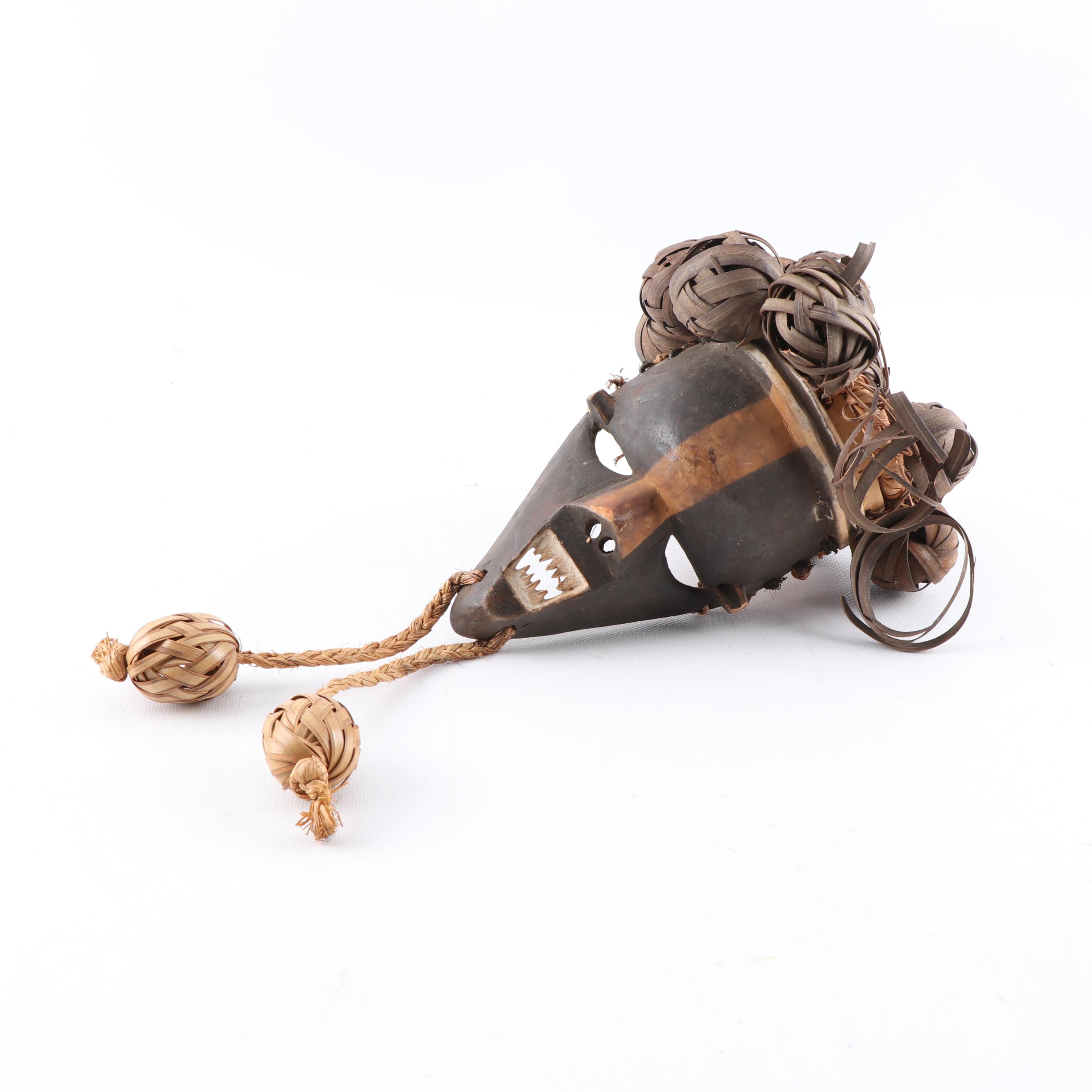 West African and Filipino Wood Masks