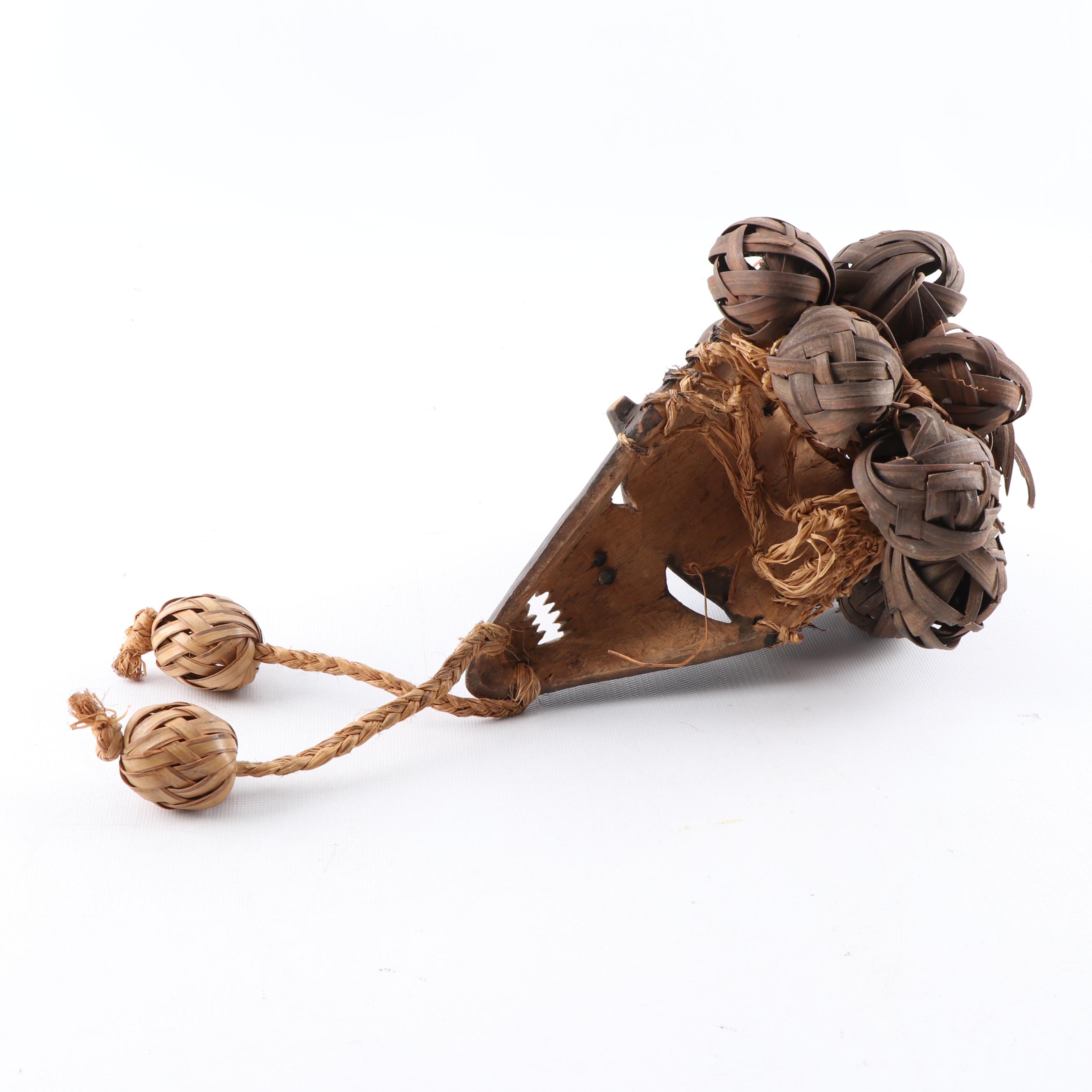 West African and Filipino Wood Masks