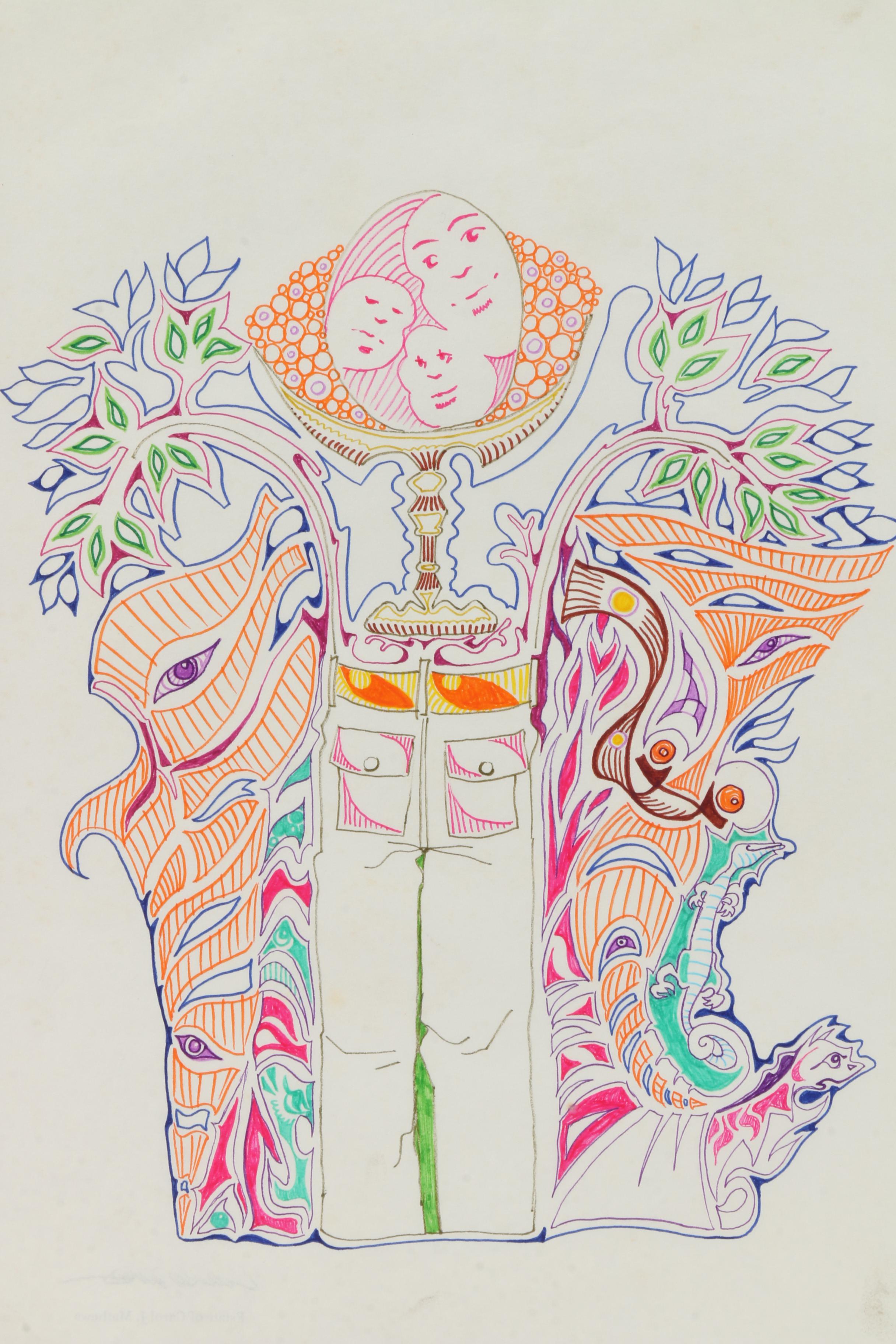 Carol Mathews Assorted Drawings Plus Book "Carol's Story"