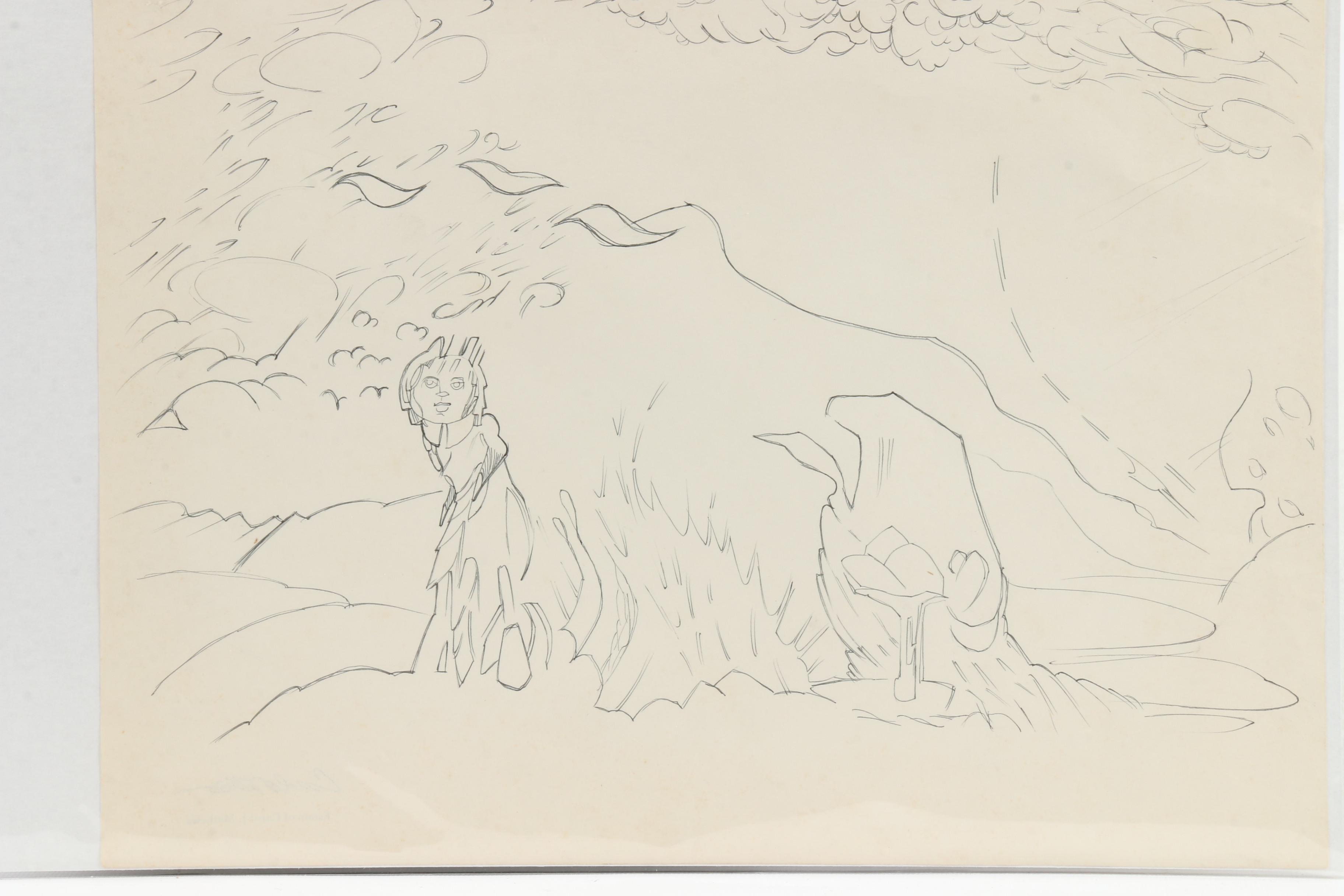 Carol Mathews Assorted Drawings Plus Book "Carol's Story"