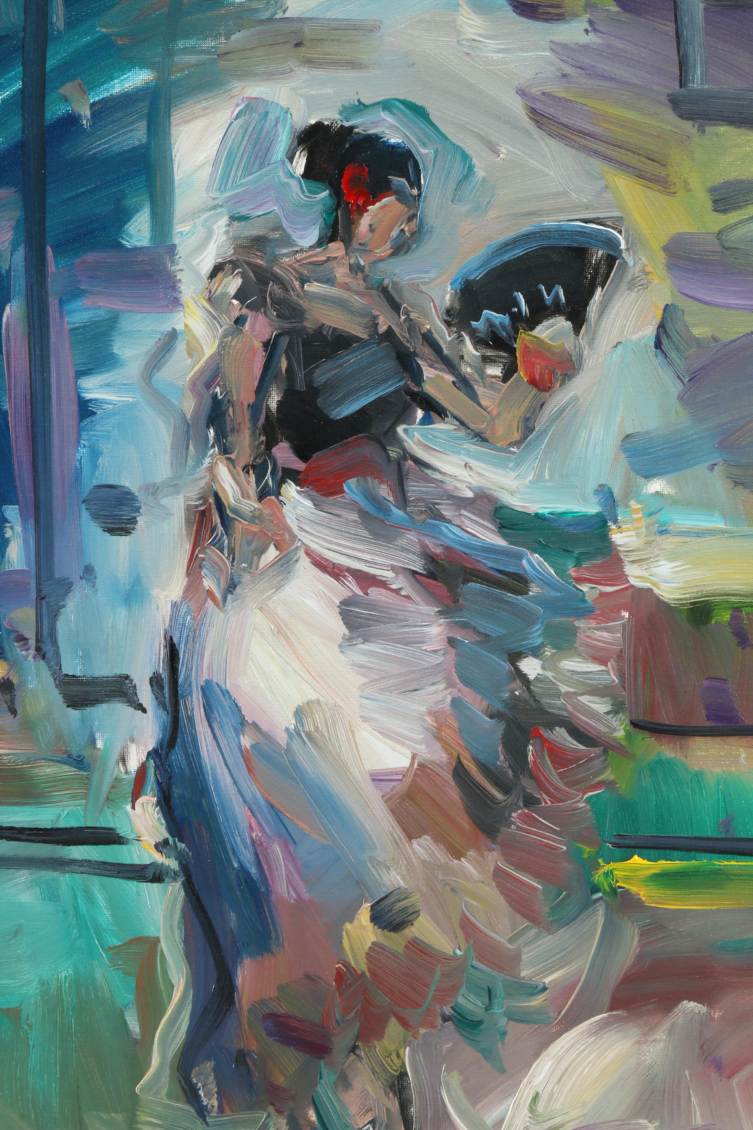 Jose Trujillo 2018 Oil Painting "Spanish Dancer"