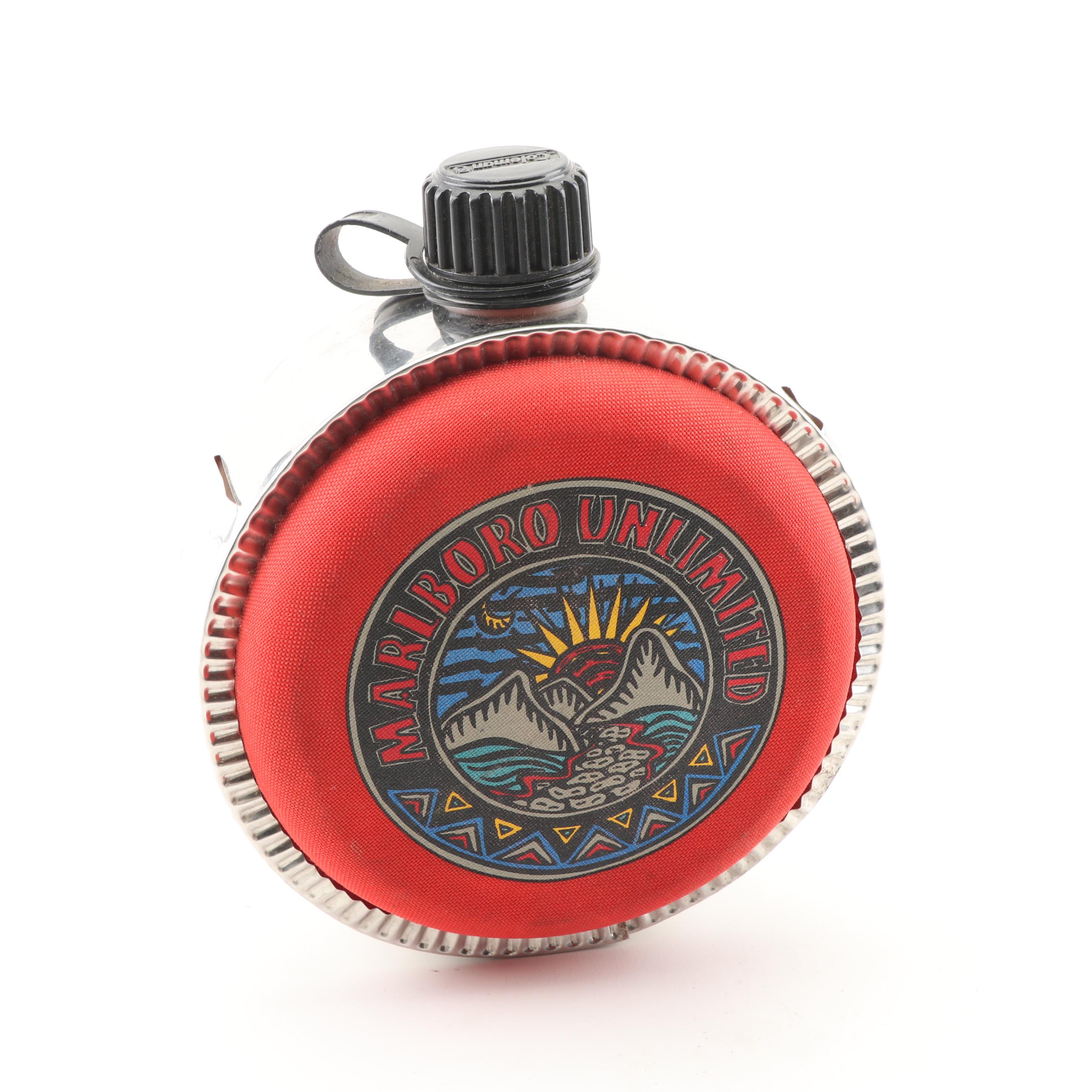 Camping Dinnerware and Marlboro Unlimited Canteen