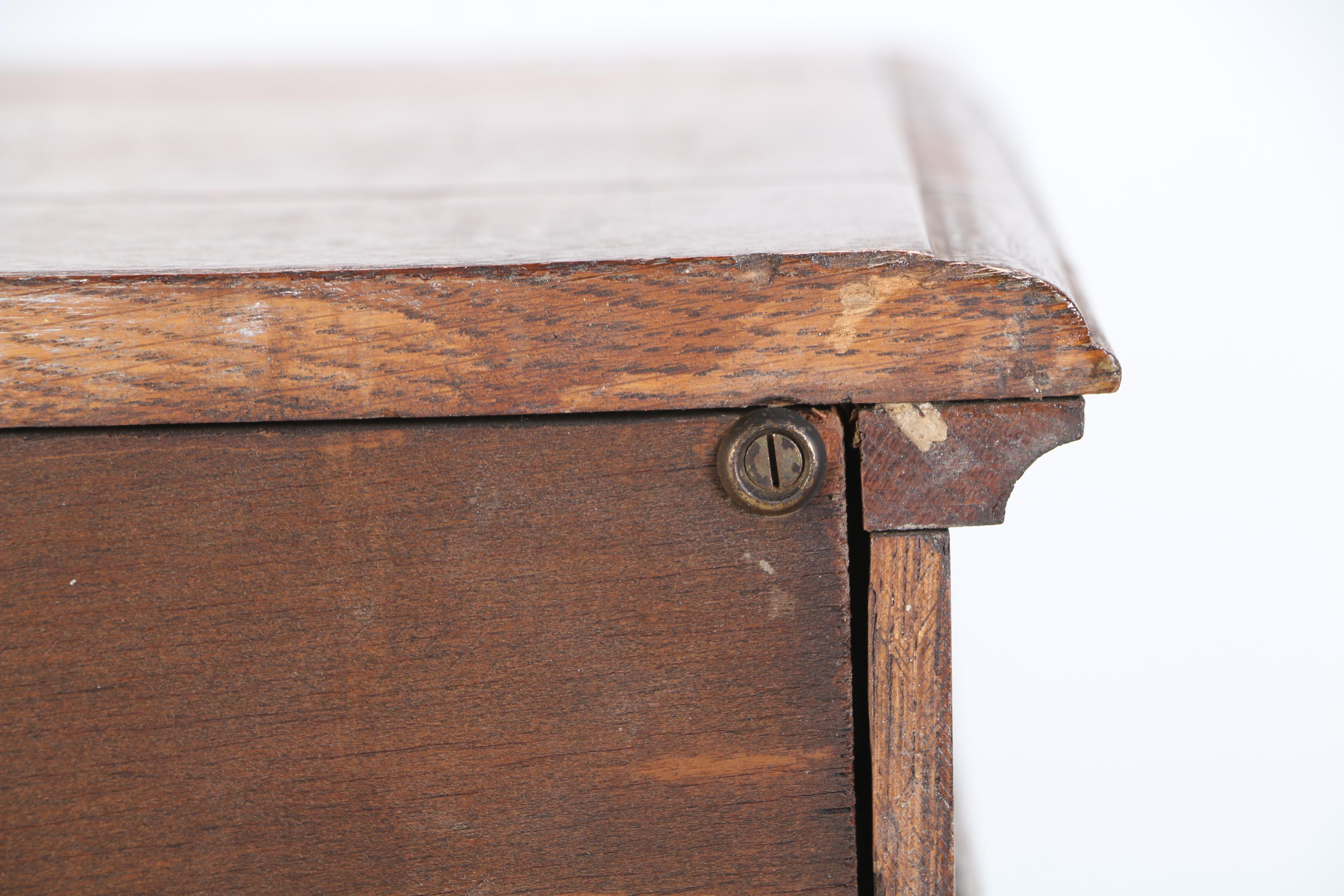 Jacobean Style Oak Cupboard by Sligh Furniture Co., Early 20th Century