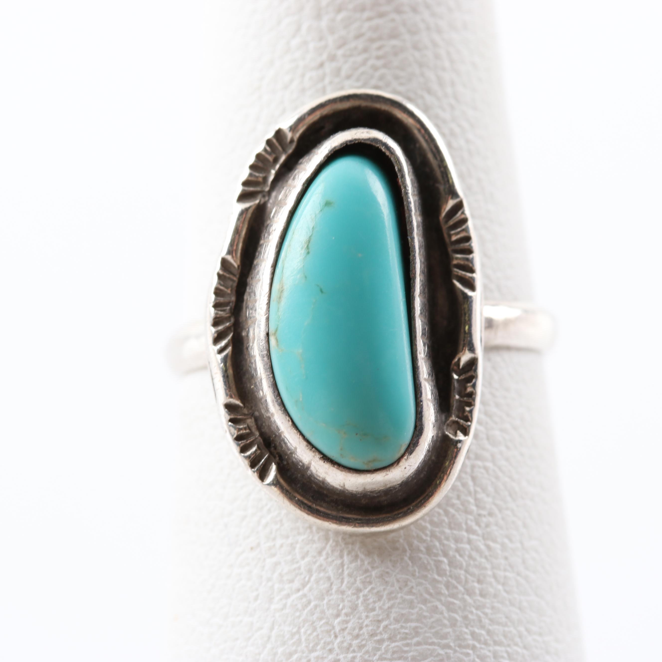 Sterling Silver Turquoise Rings