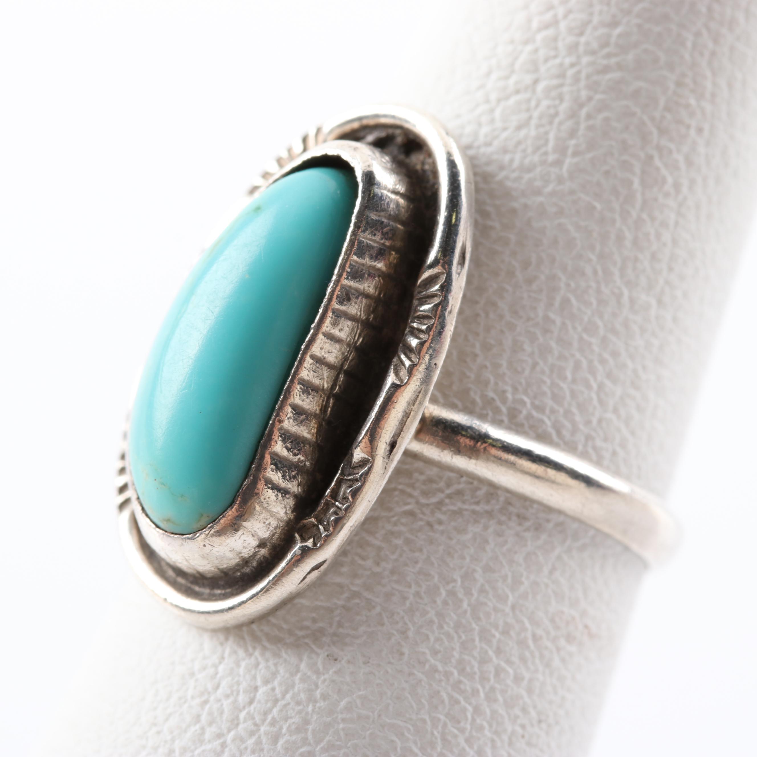 Sterling Silver Turquoise Rings