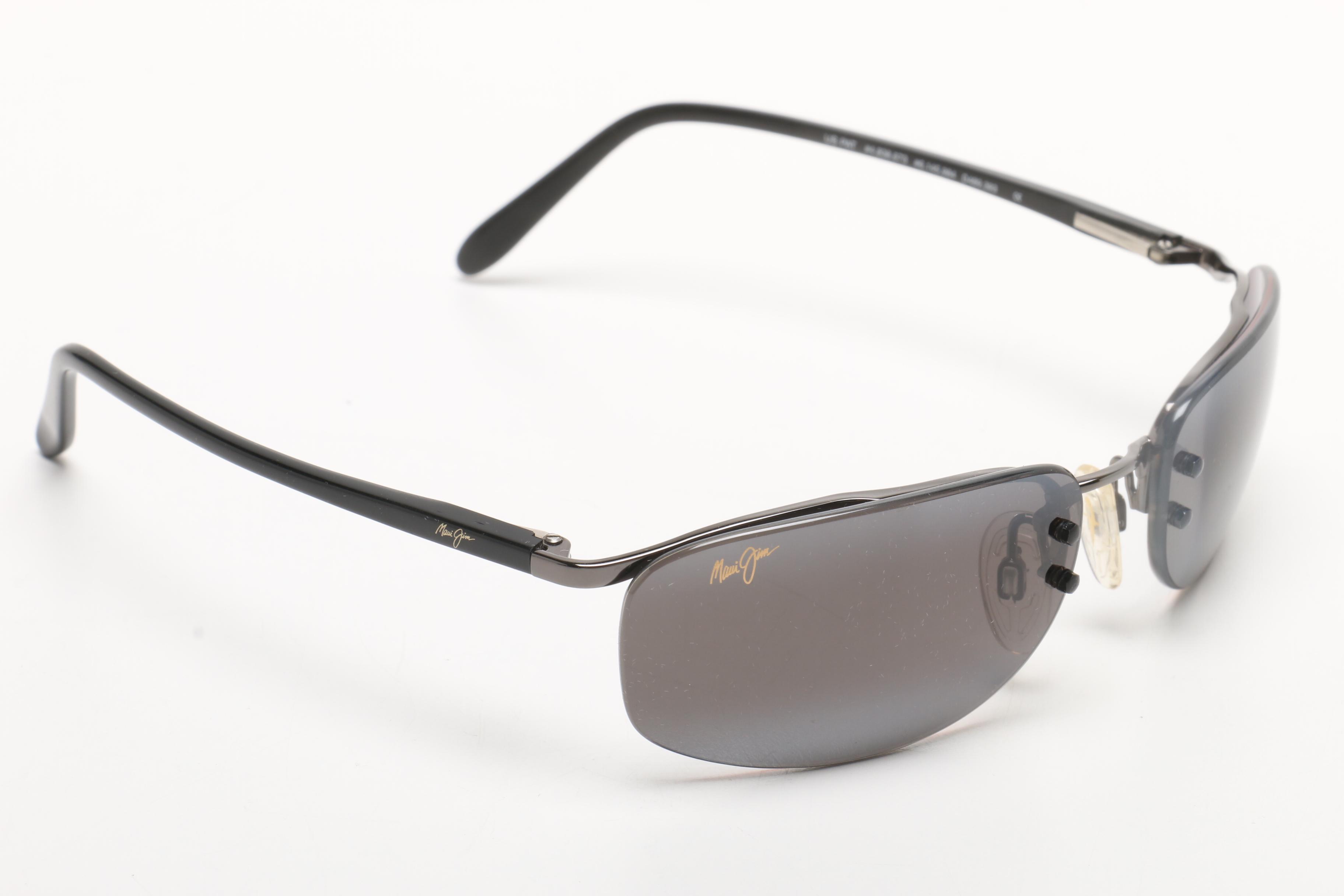 Maui Jim Rimless Sunglasses with Cases