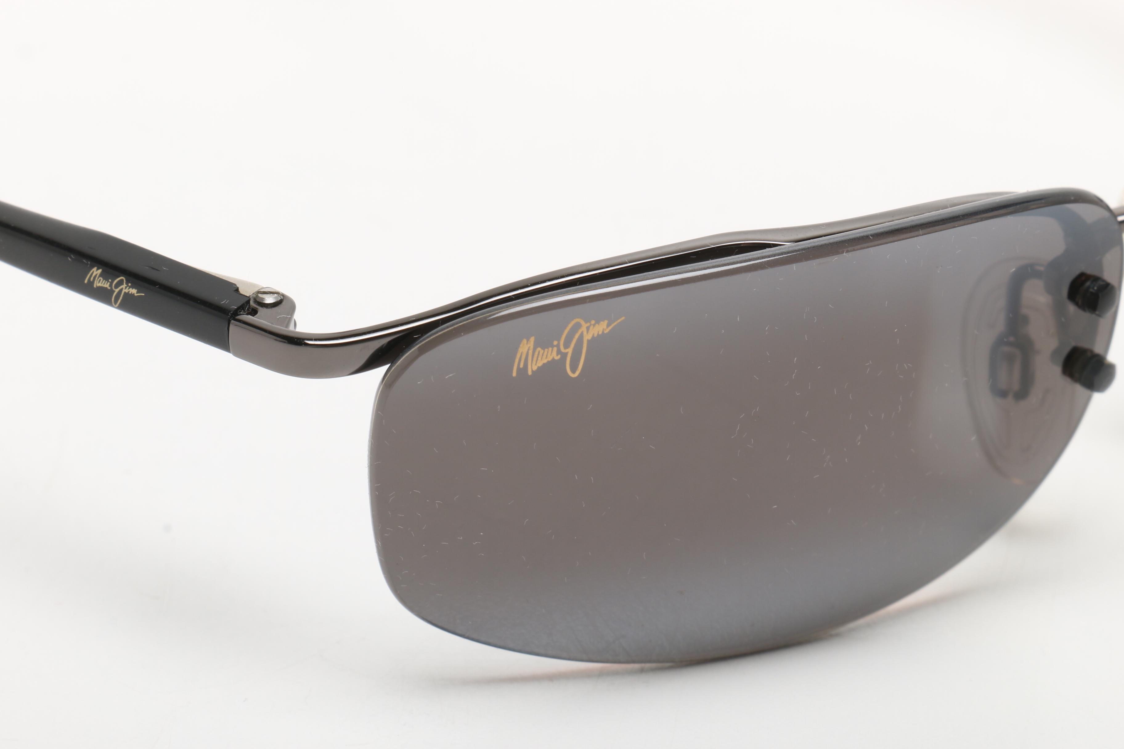 Maui Jim Rimless Sunglasses with Cases