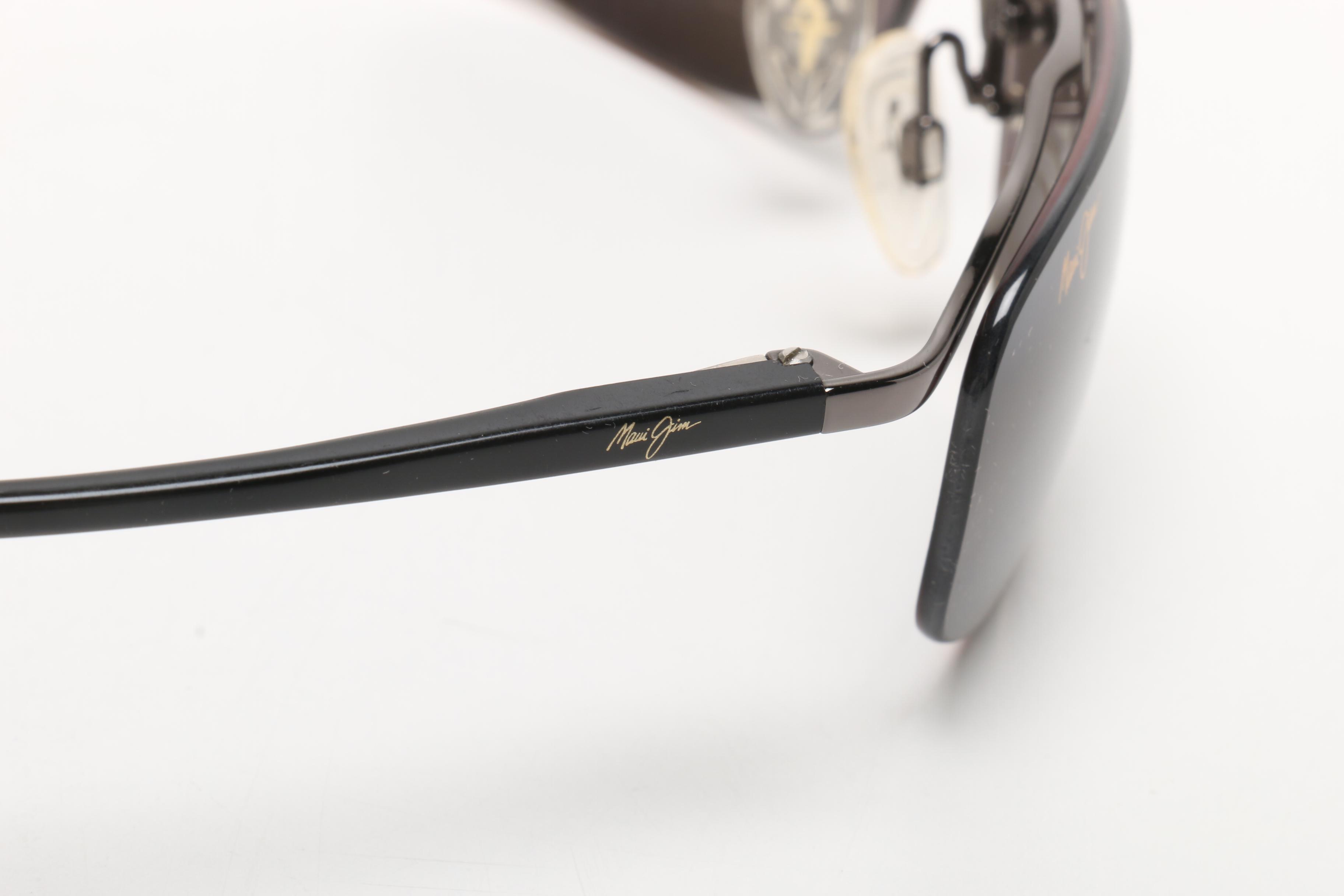 Maui Jim Rimless Sunglasses with Cases