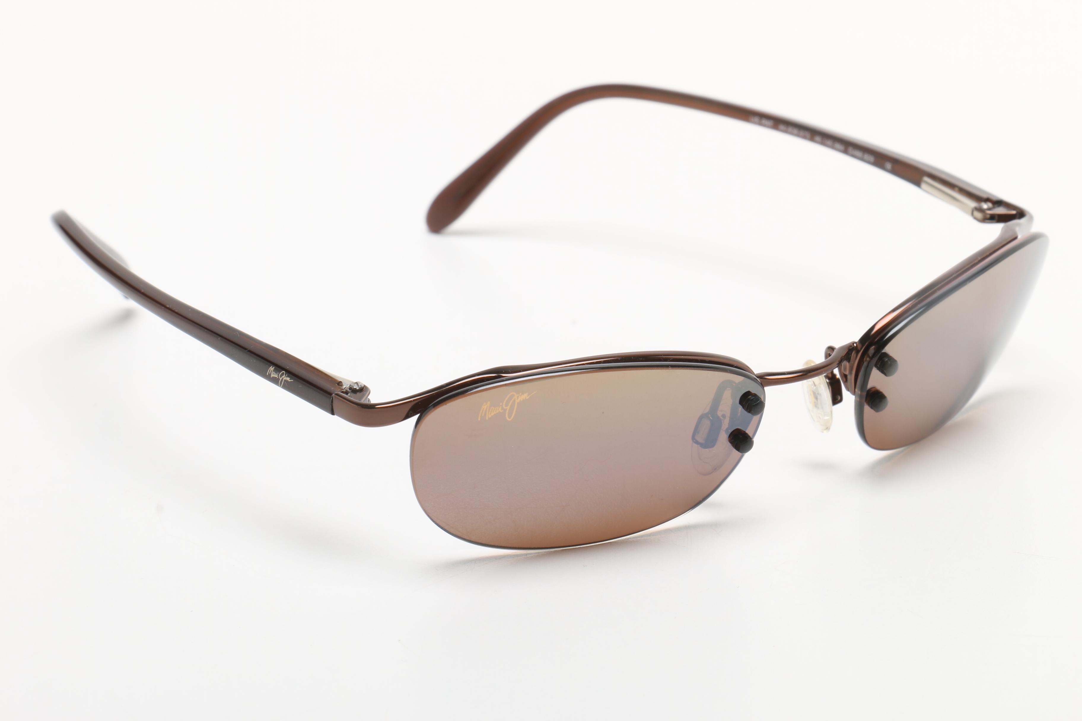 Maui Jim Rimless Sunglasses with Cases