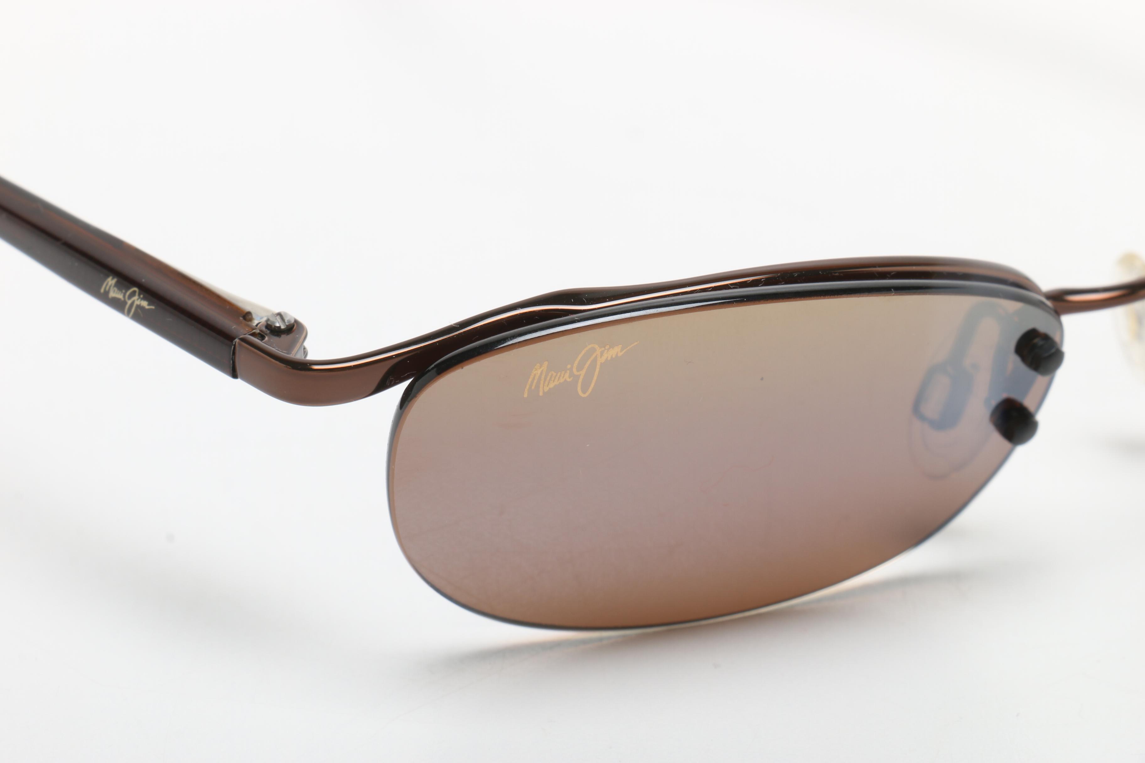 Maui Jim Rimless Sunglasses with Cases