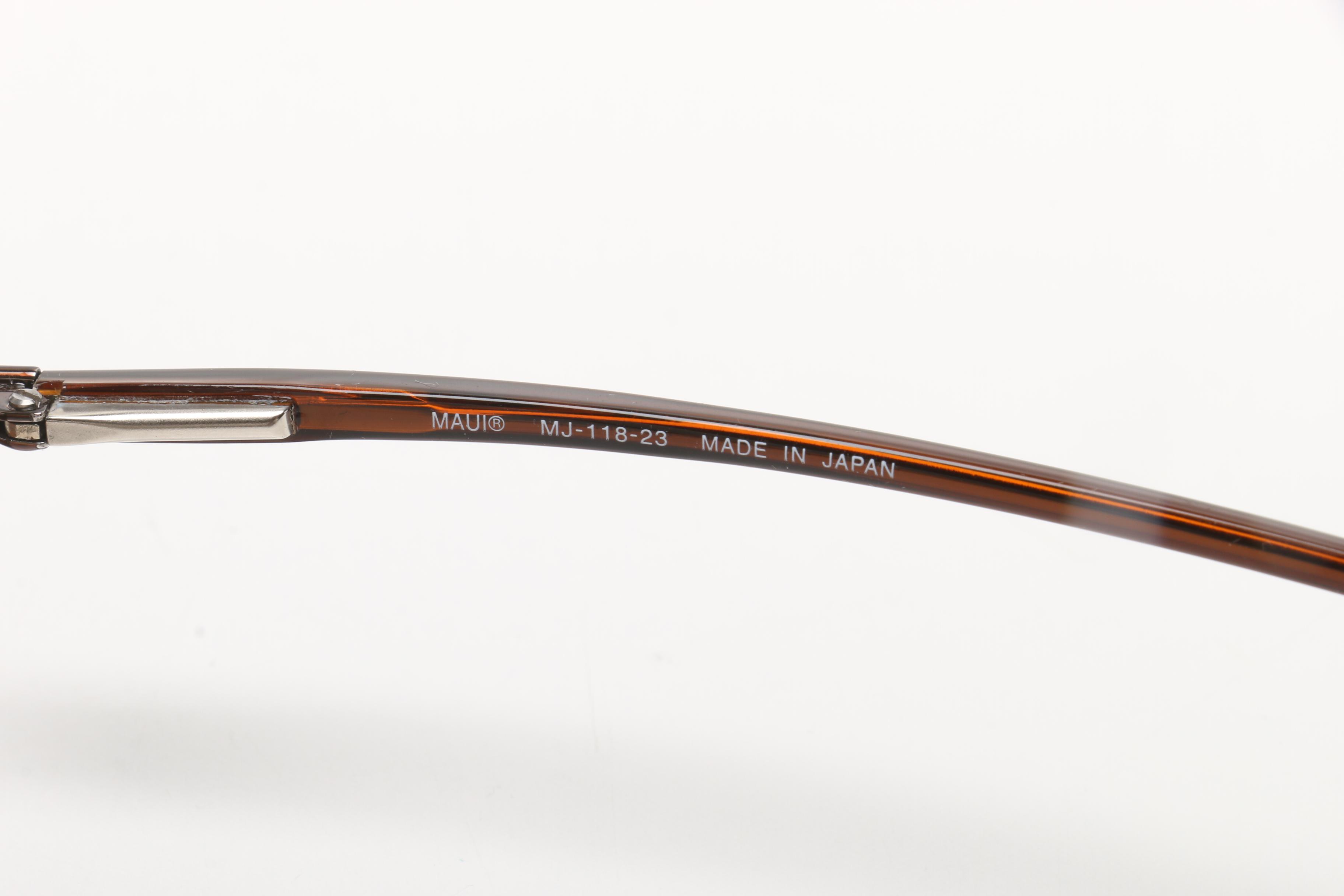 Maui Jim Rimless Sunglasses with Cases