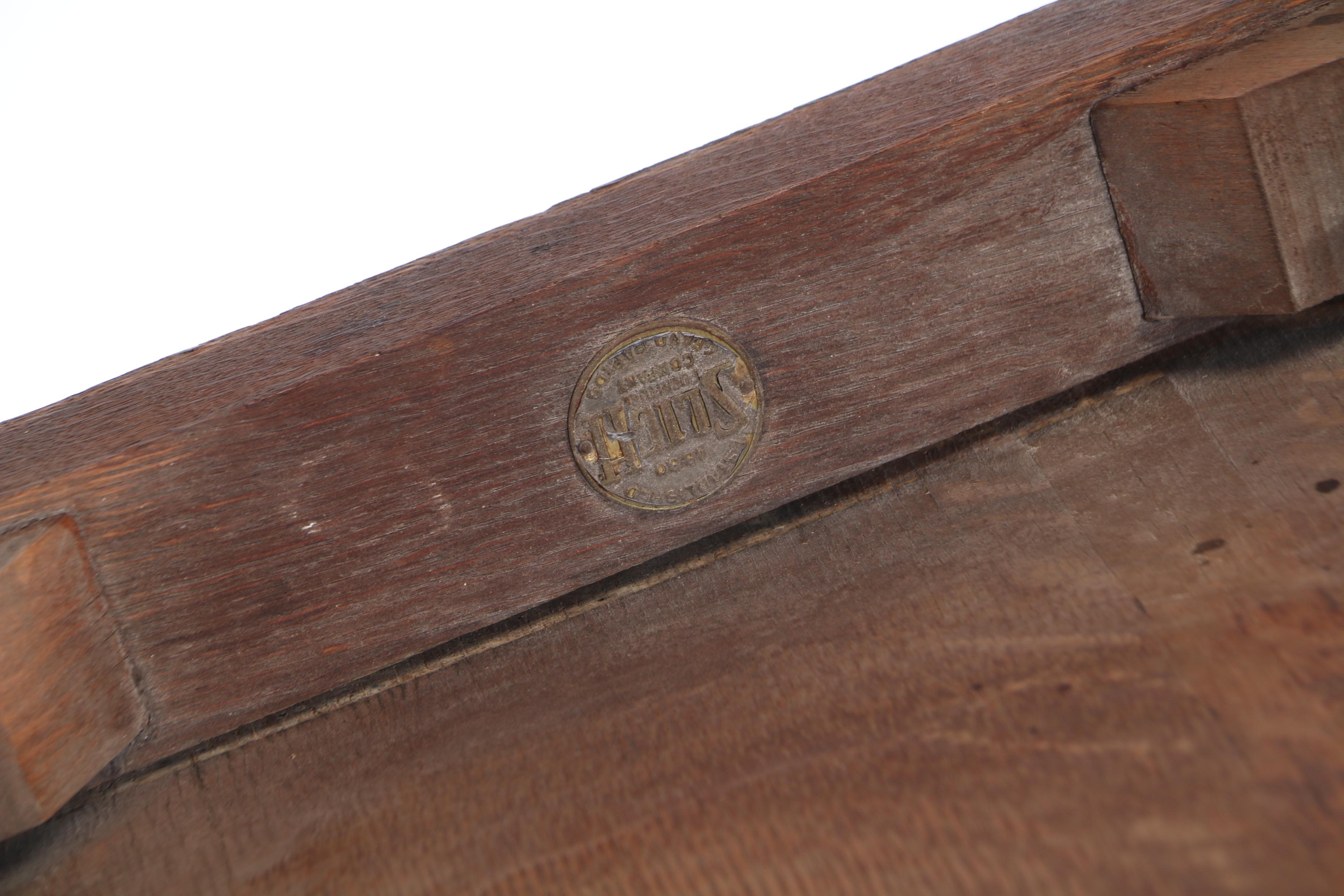Jacobean Style Oak Draw Leaf Dining Set by Sligh Furniture Co., Early 20th Cent.