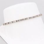 10K White Gold Diamond Bracelet