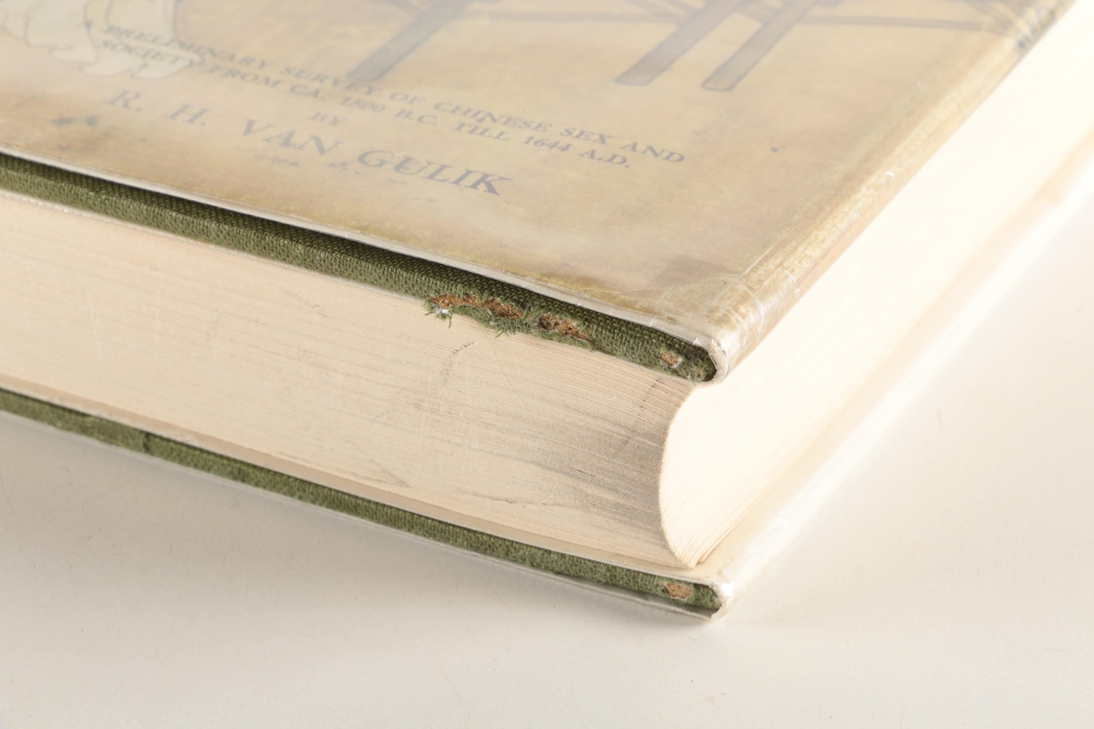 First Edition "Sexual Life in Ancient China" by R.H. Van Gulik