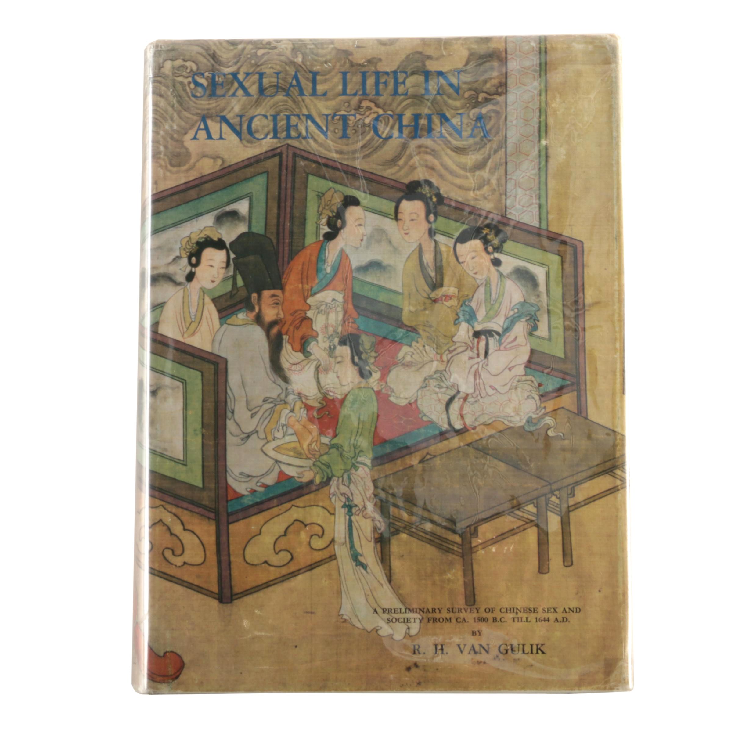 First Edition "Sexual Life in Ancient China" by R.H. Van Gulik