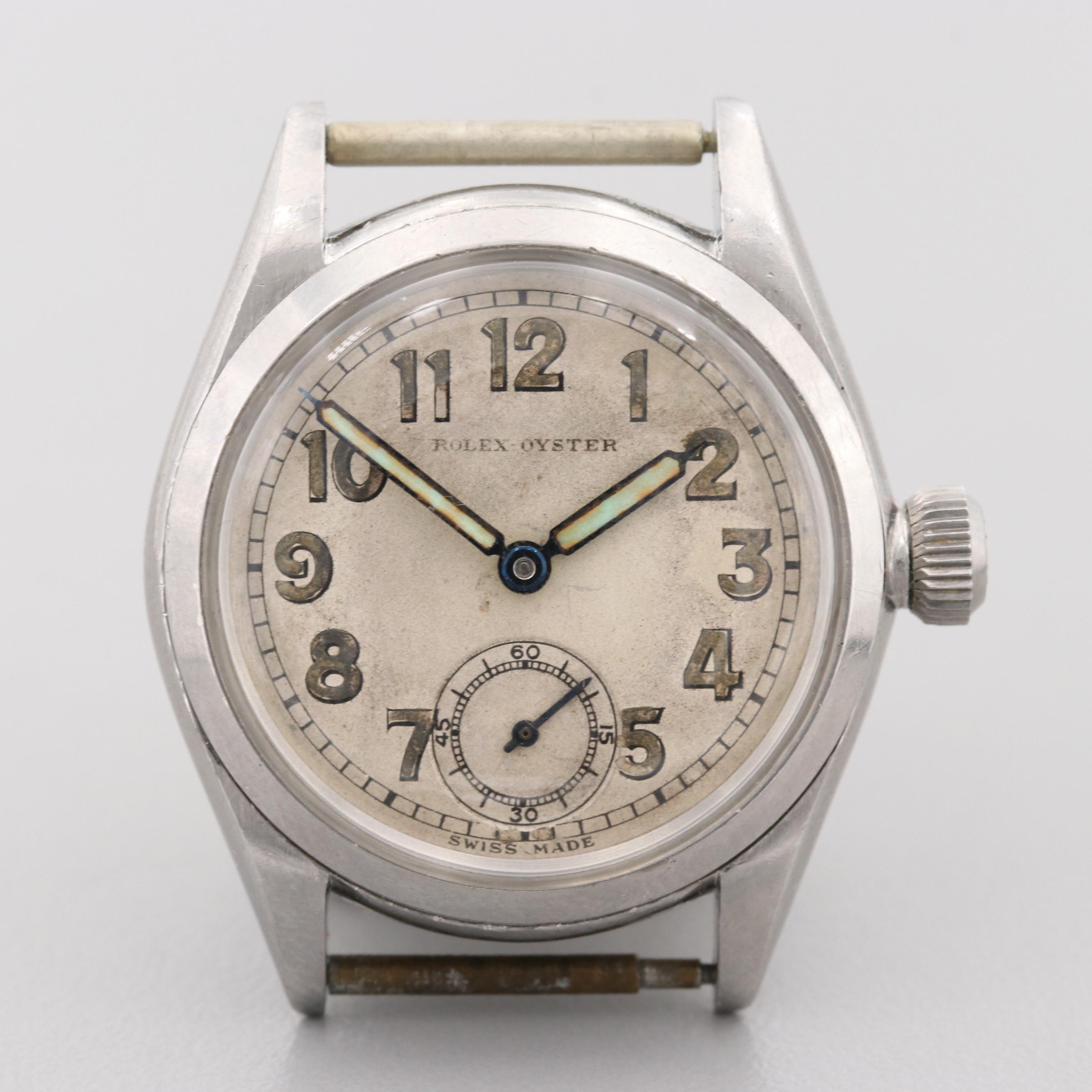 Vintage Rolex Oyster 3121 Stem Wind Watch