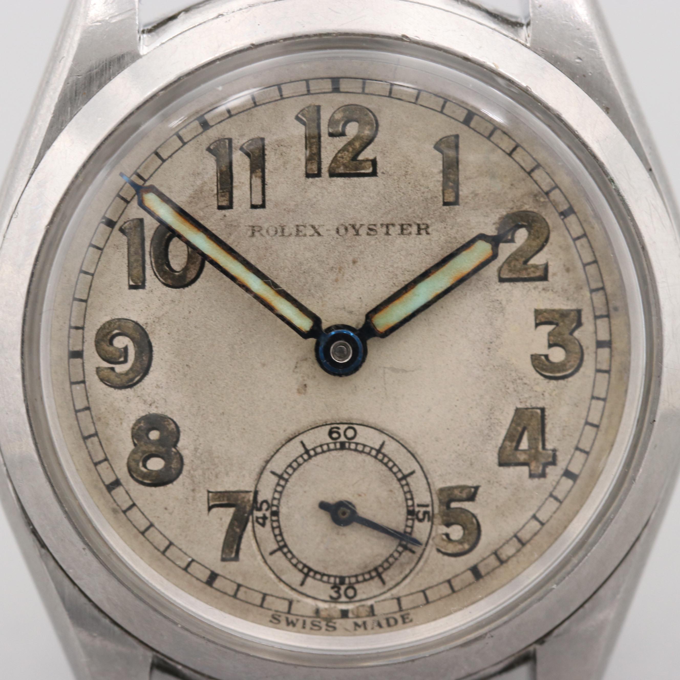 Vintage Rolex Oyster 3121 Stem Wind Watch