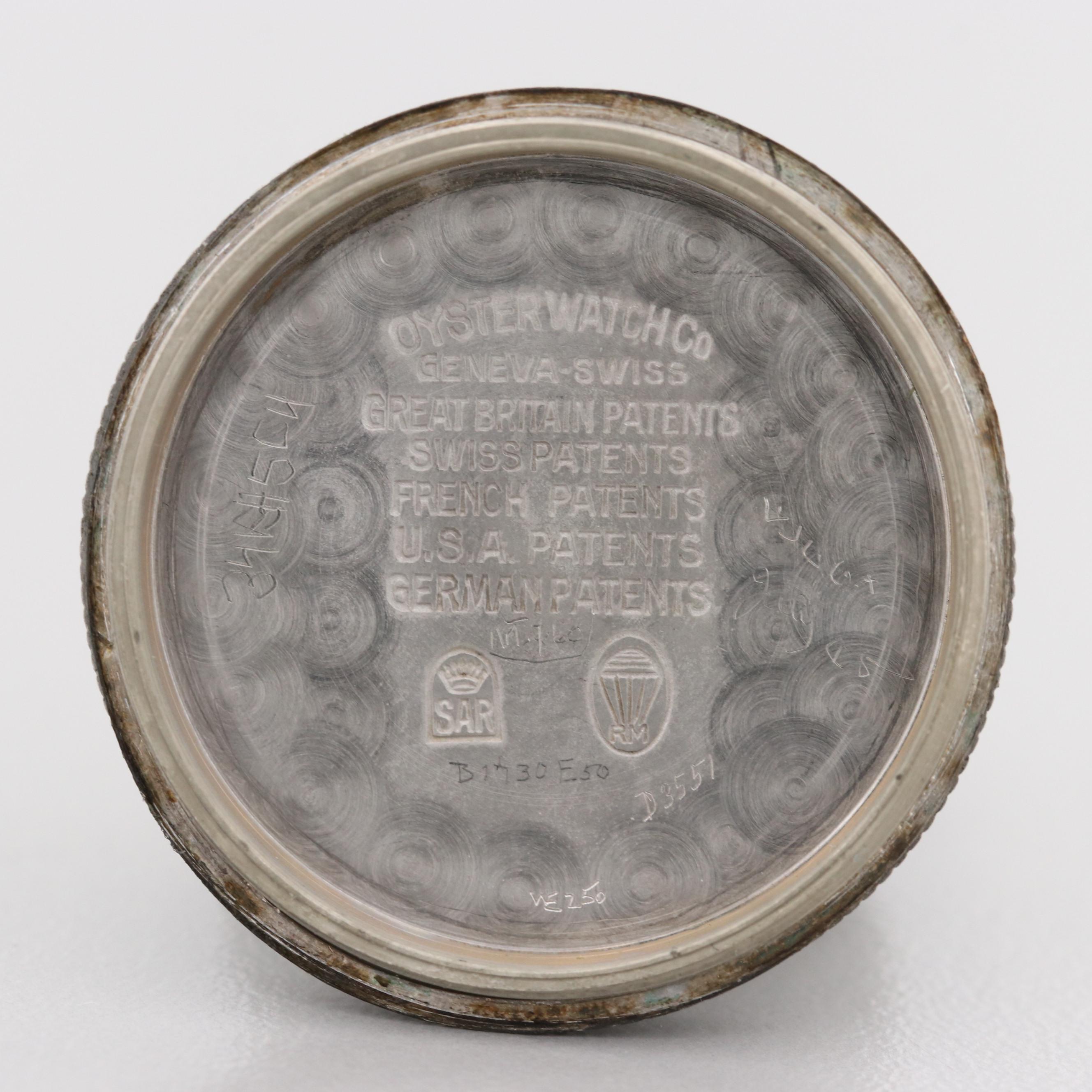 Vintage Rolex Oyster 3121 Stem Wind Watch