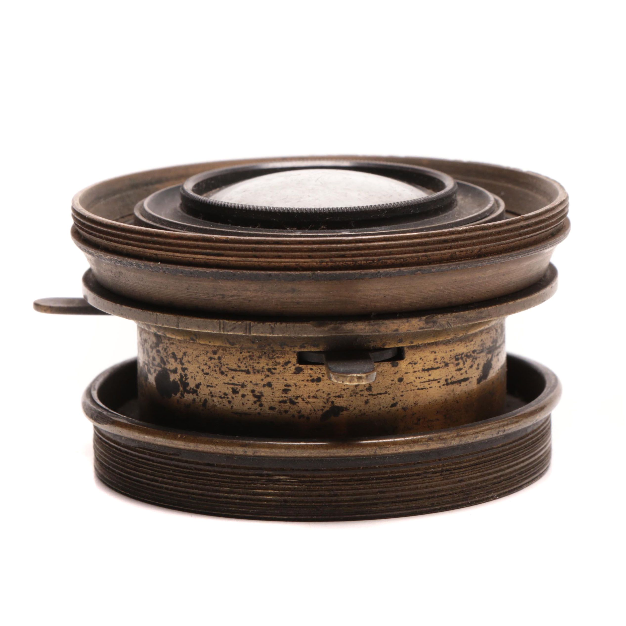 Ca. 1860s Darlot "Opticien" Wide Angle Lens