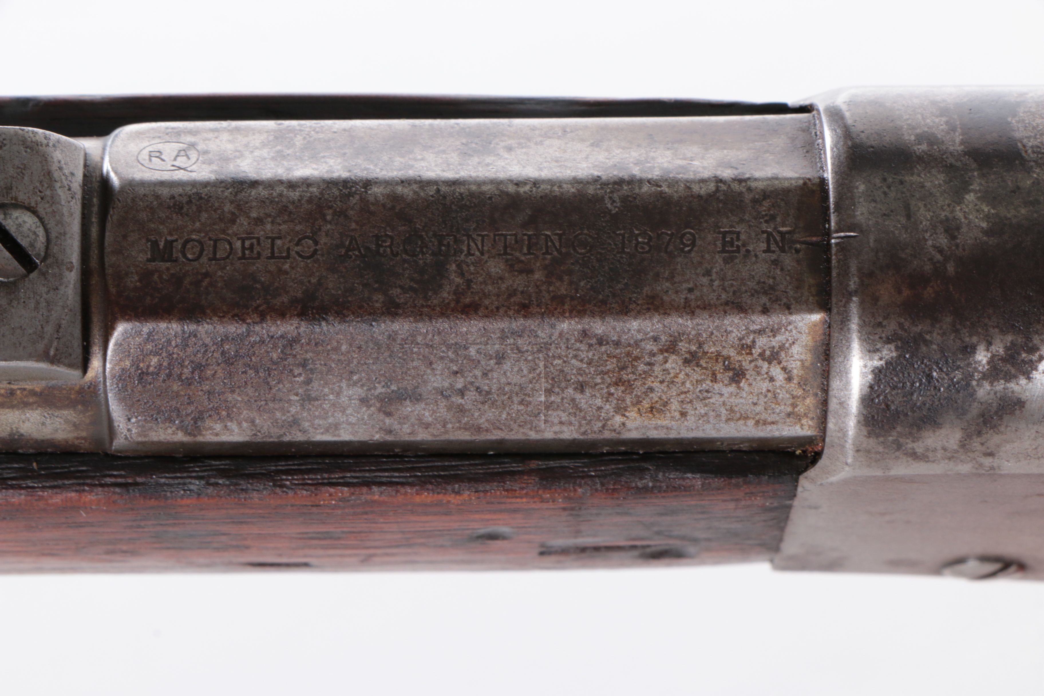 Remington Rolling Block "Patria" Modelo Argentino 1879  Rifle in .43 Spanish
