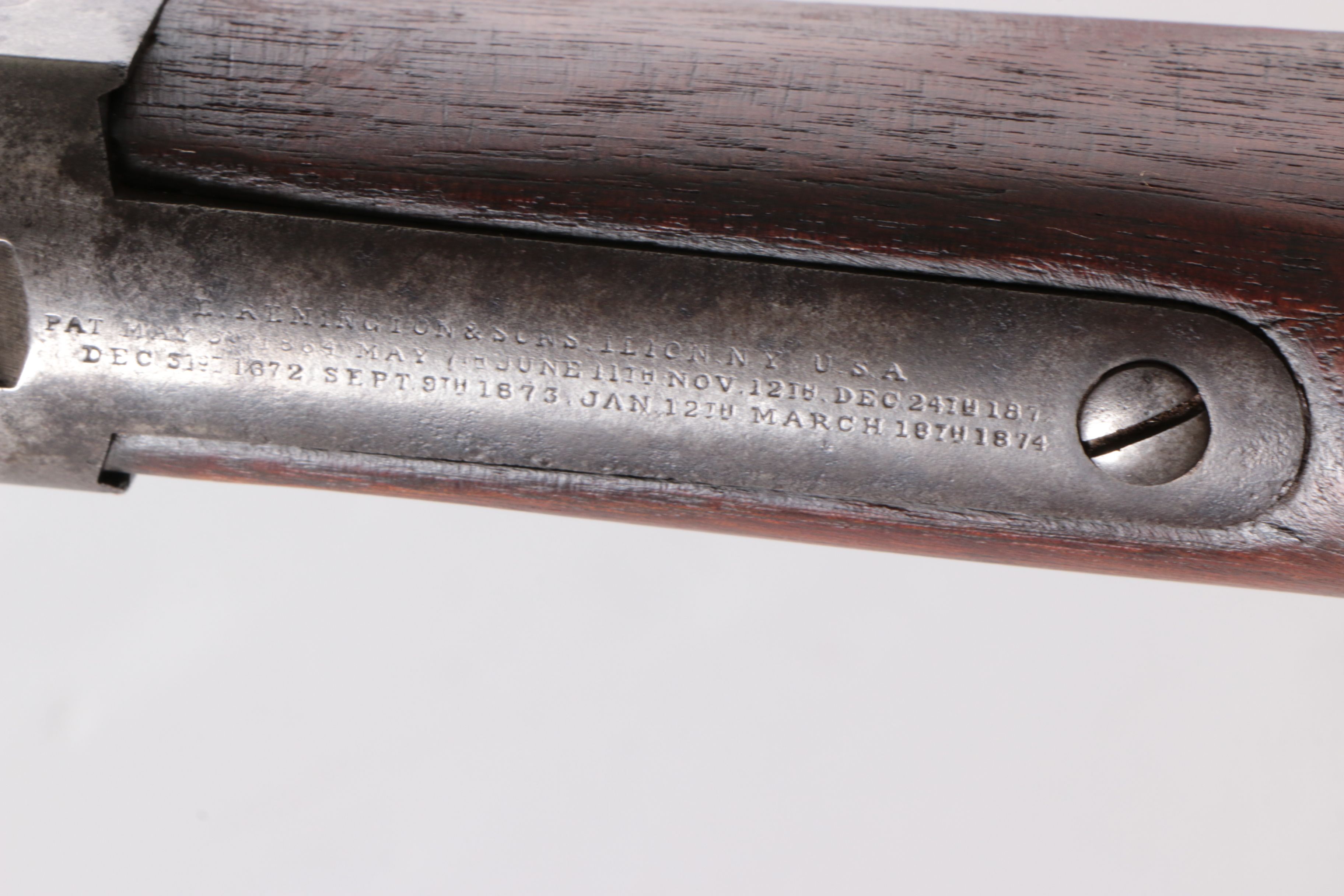 Remington Rolling Block "Patria" Modelo Argentino 1879  Rifle in .43 Spanish