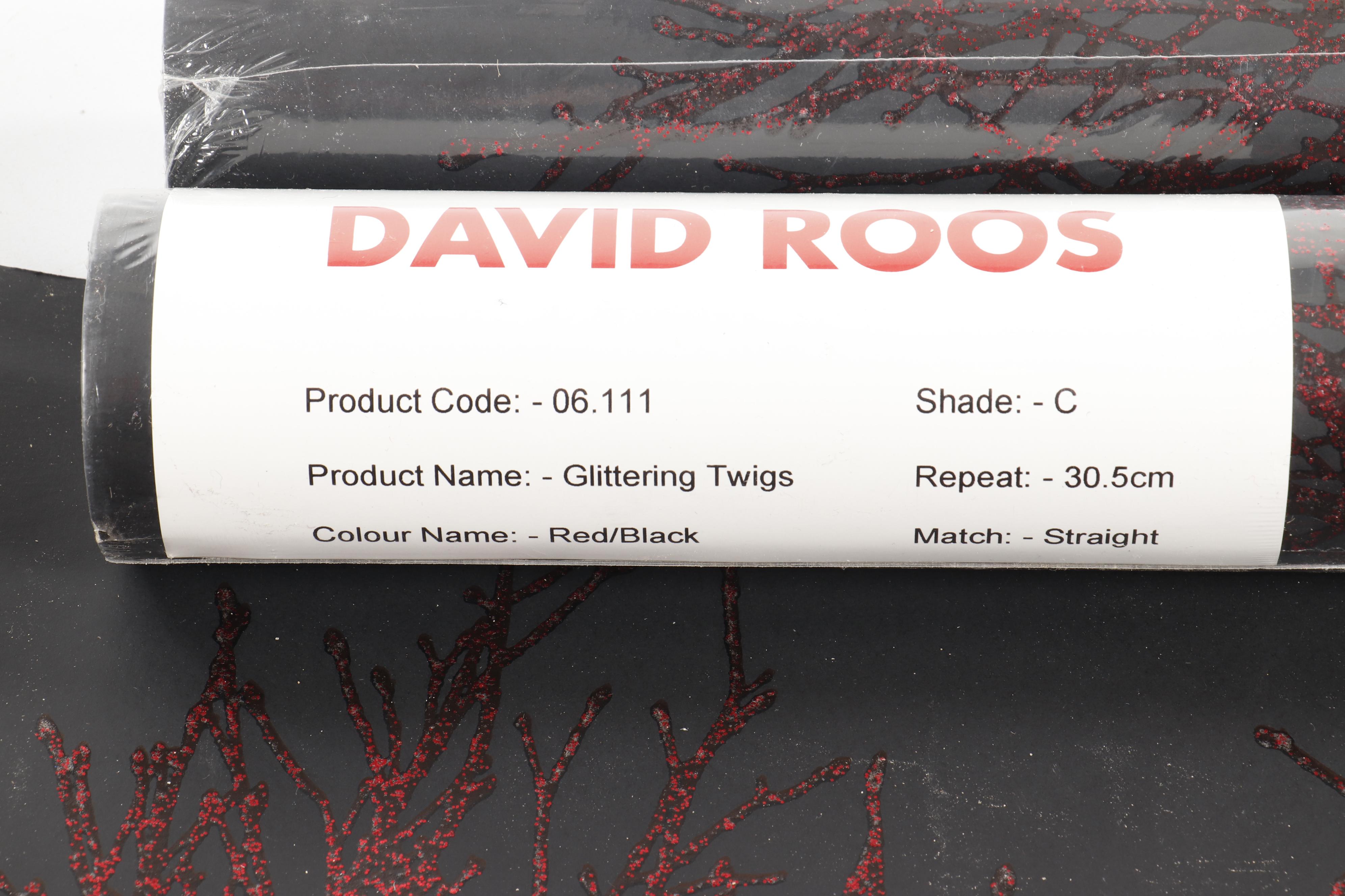 Wallpaper Rolls including "Vogue Regency Stripe" by David Roos